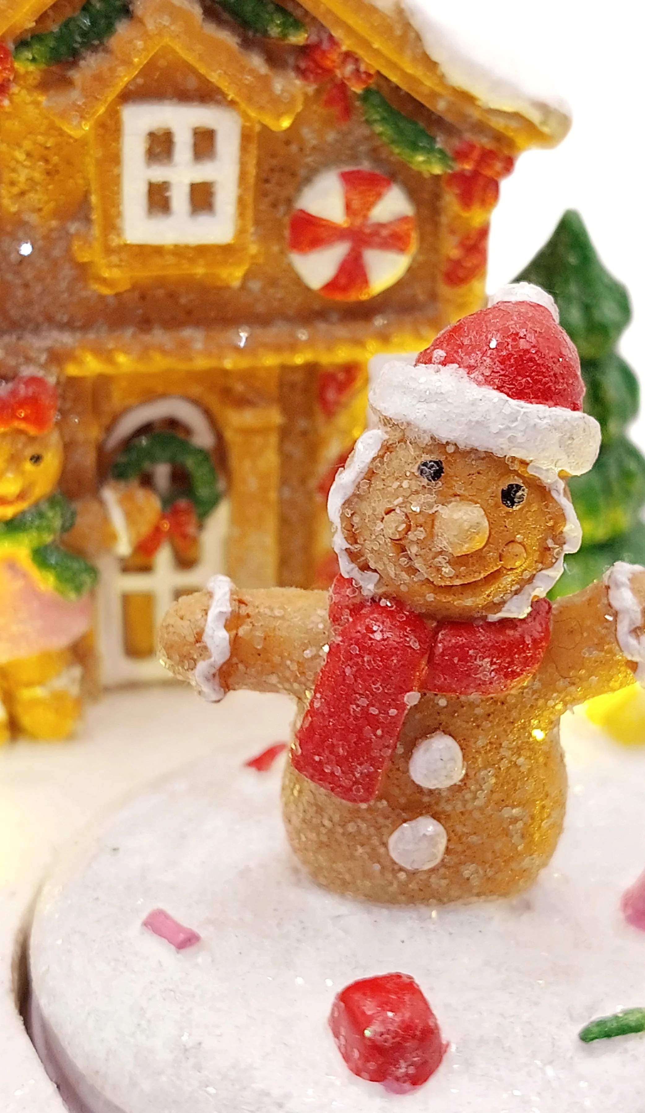 Gingerbread House. Christmas Village Wizardi F07-N1-13-2705A - Image 4