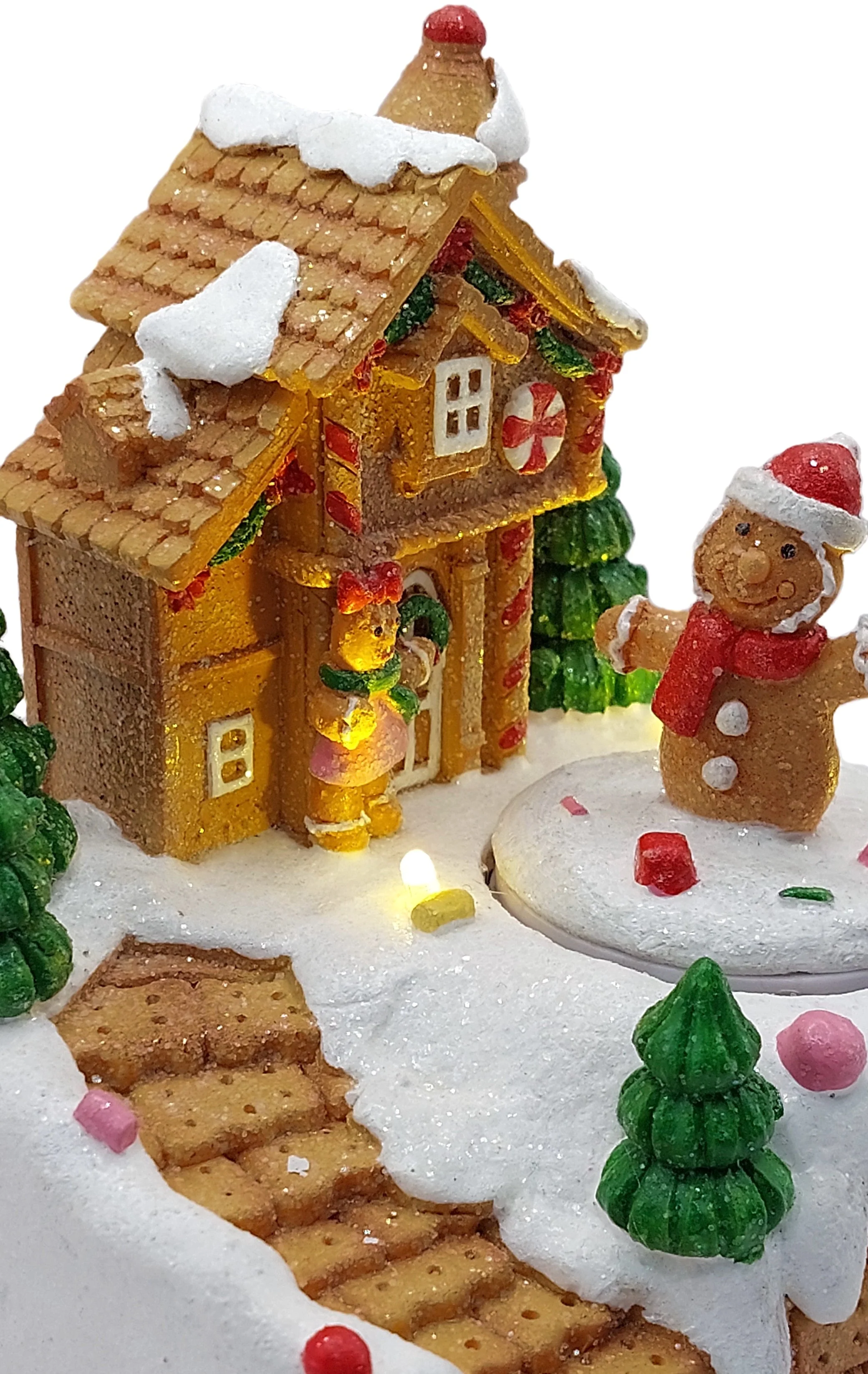 Gingerbread House. Christmas Village Wizardi F07-N1-13-2705A - Image 5