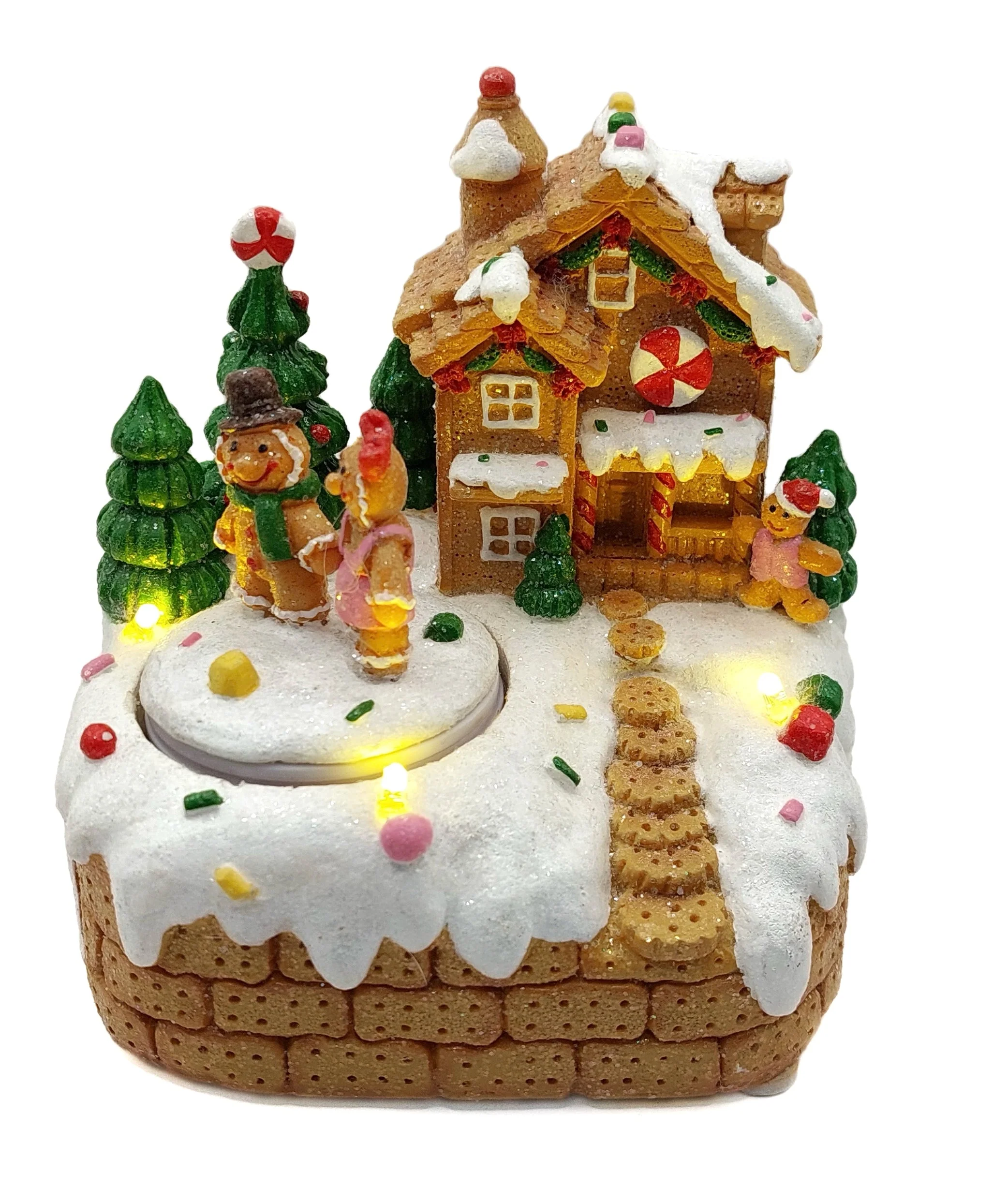 Gingerbread House. Christmas Village Wizardi F07-N1-13-2705B - Image 2