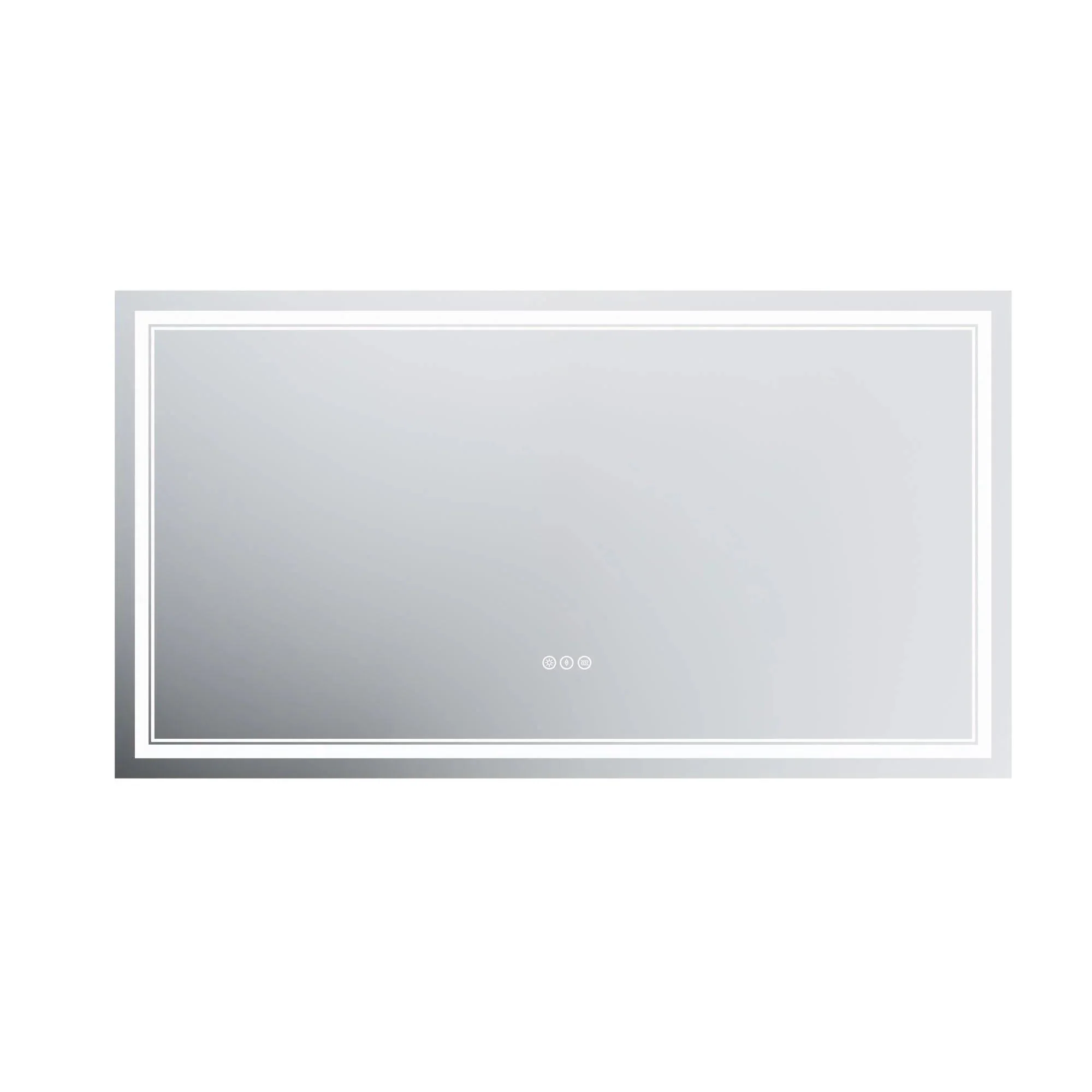 GlareGuard Anti-Fog Bathroom Dimmable Led Mirror Backlit Illuminated Mirror Touch Switch - Image 15