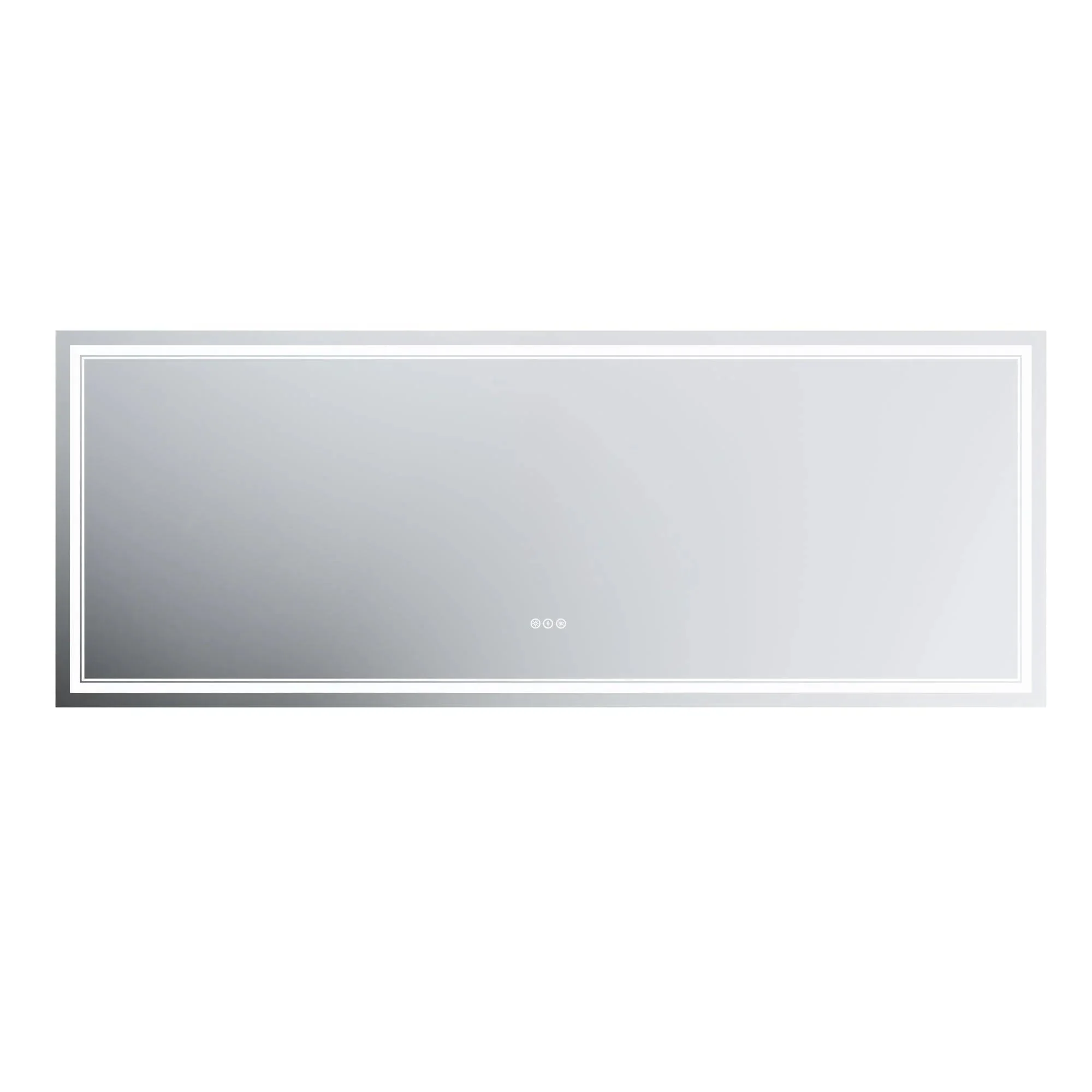 GlareGuard Anti-Fog Bathroom Dimmable Led Mirror Backlit Illuminated Mirror Touch Switch - Image 21