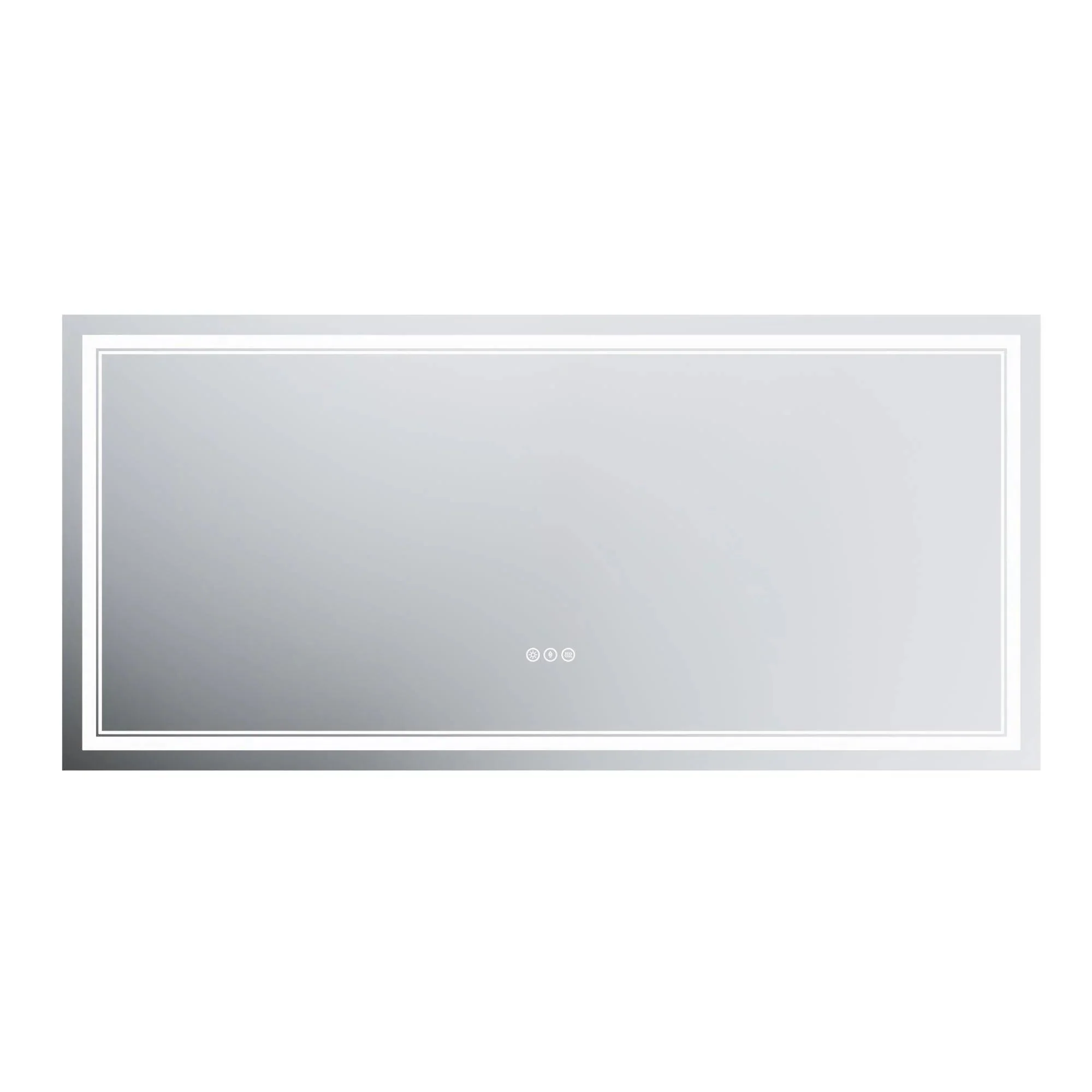 GlareGuard Anti-Fog Bathroom Dimmable Led Mirror Backlit Illuminated Mirror Touch Switch - Image 29