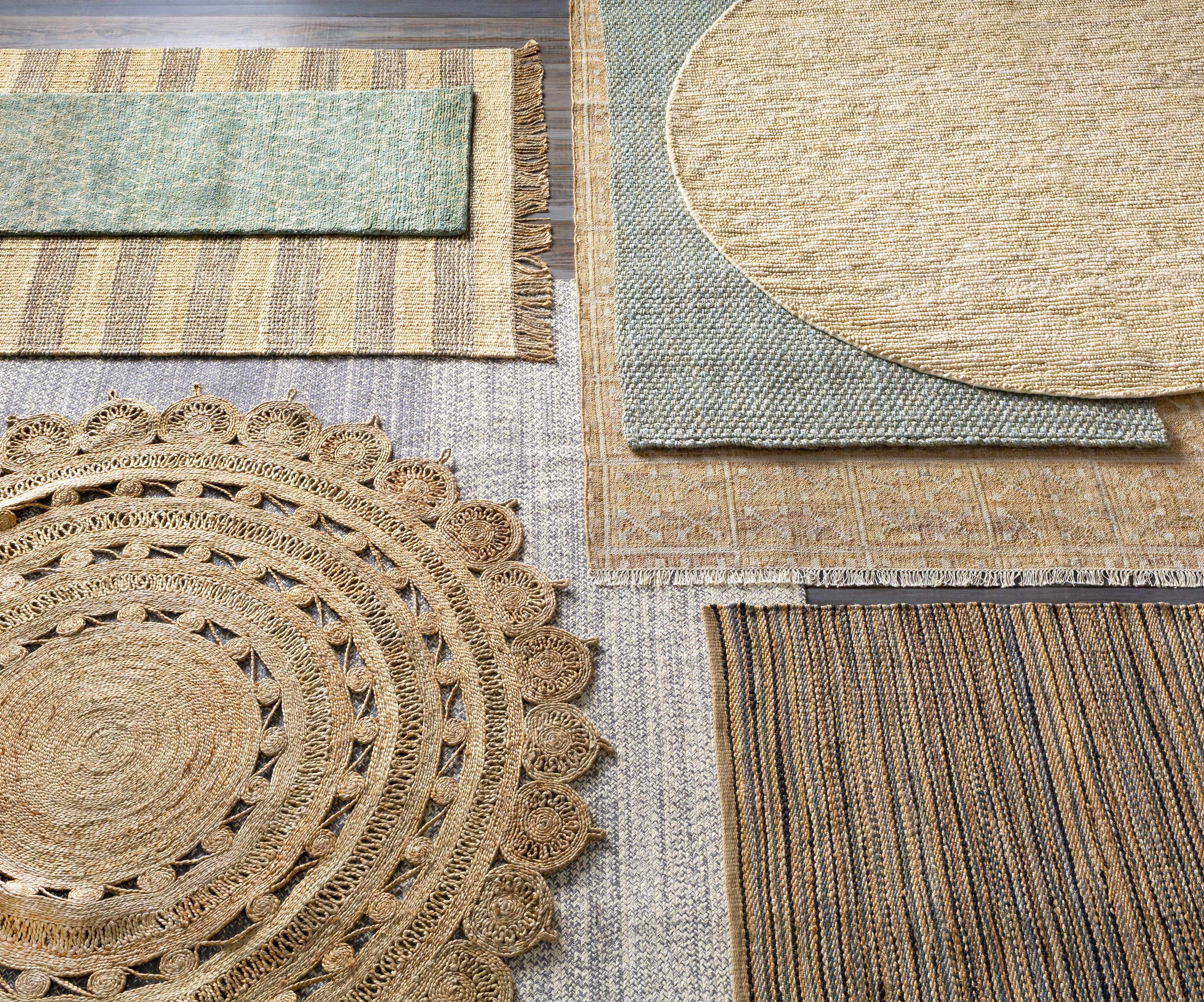 Glover Bleached Braided Jute Carpet - Image 12