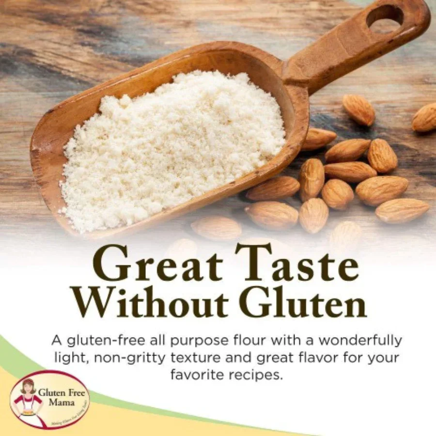 Gluten Free Almond Flour | Pack of 2 | 4 lb | Shipping Included | Gluten Free Mama | 6051 - Image 6