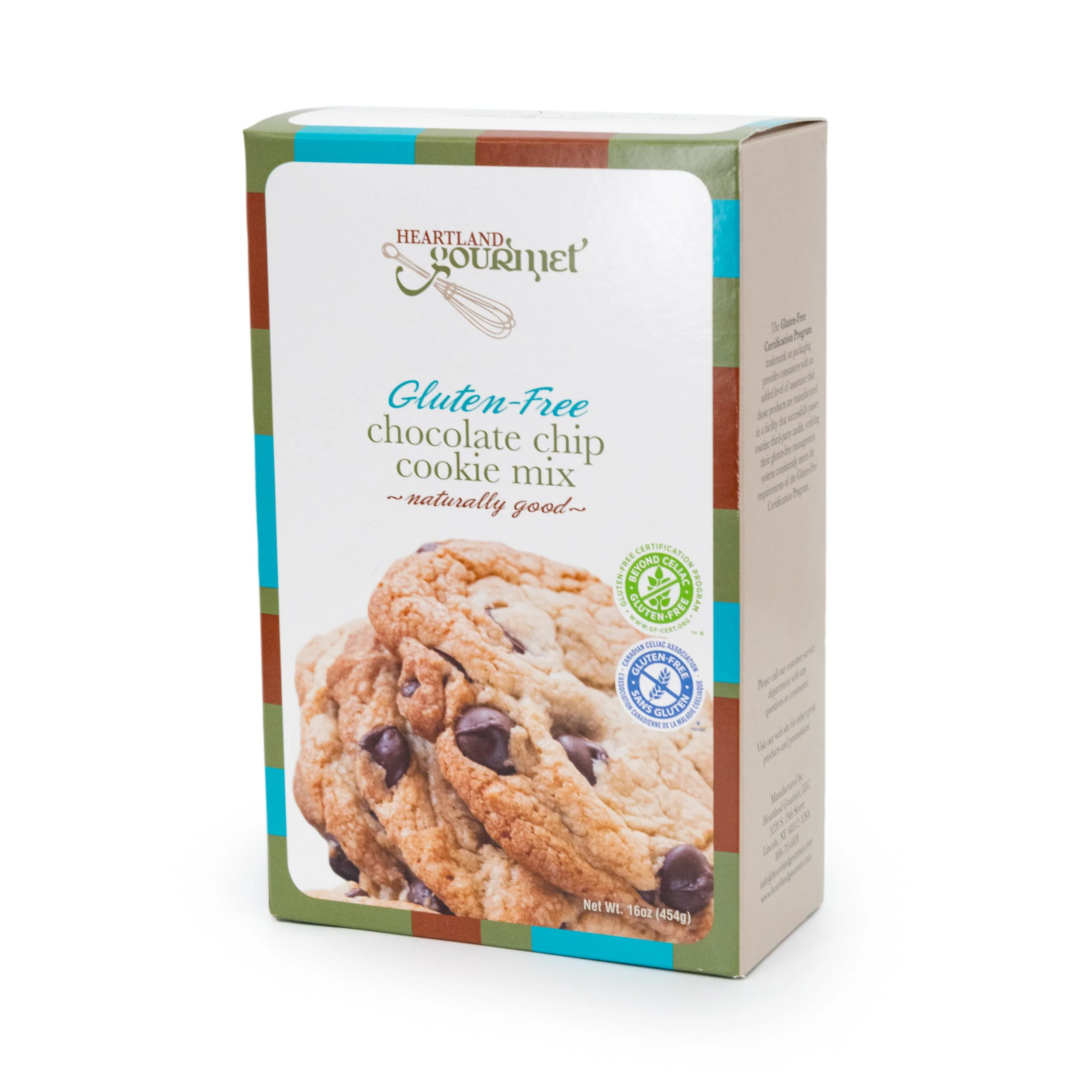 Gluten Free Chocolate Chip Cookie Mix | Pack of 2 | 16 oz | Heartland Gourmet | 2017 - Image 2