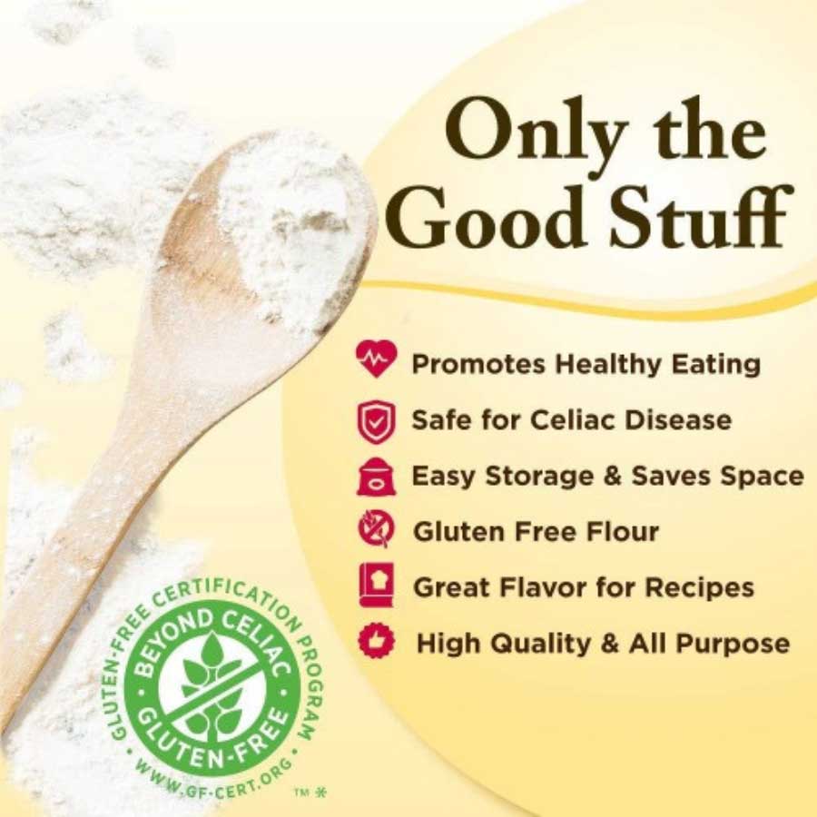 Gluten Free Coconut Flour | Pack of 2 | 2 lb | Gluten Free Mama | 6052 - Image 7