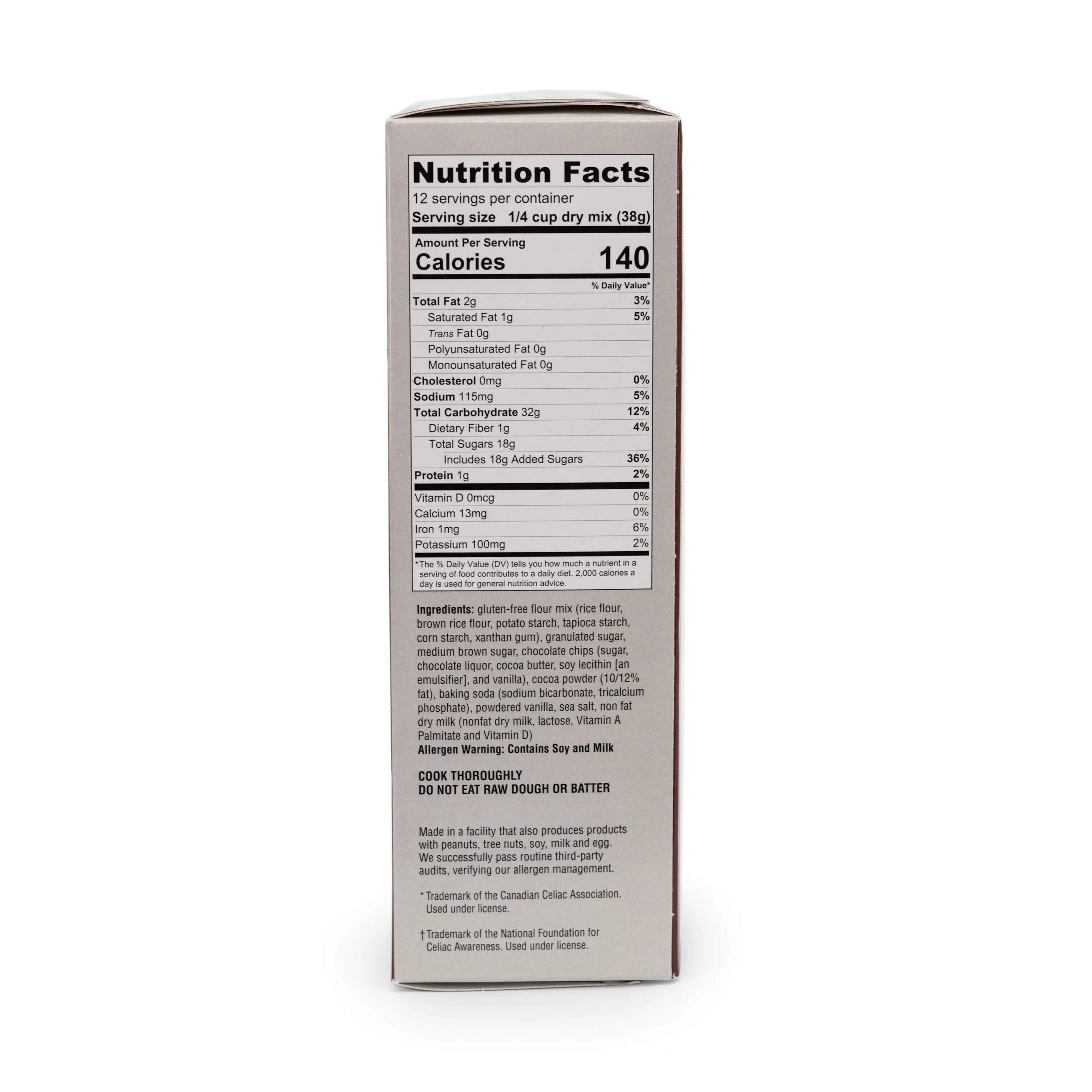 Gluten Free Double Chocolate Cookie Mix | Pack of 4 | 16 oz | Heartland Gourmet - Image 4