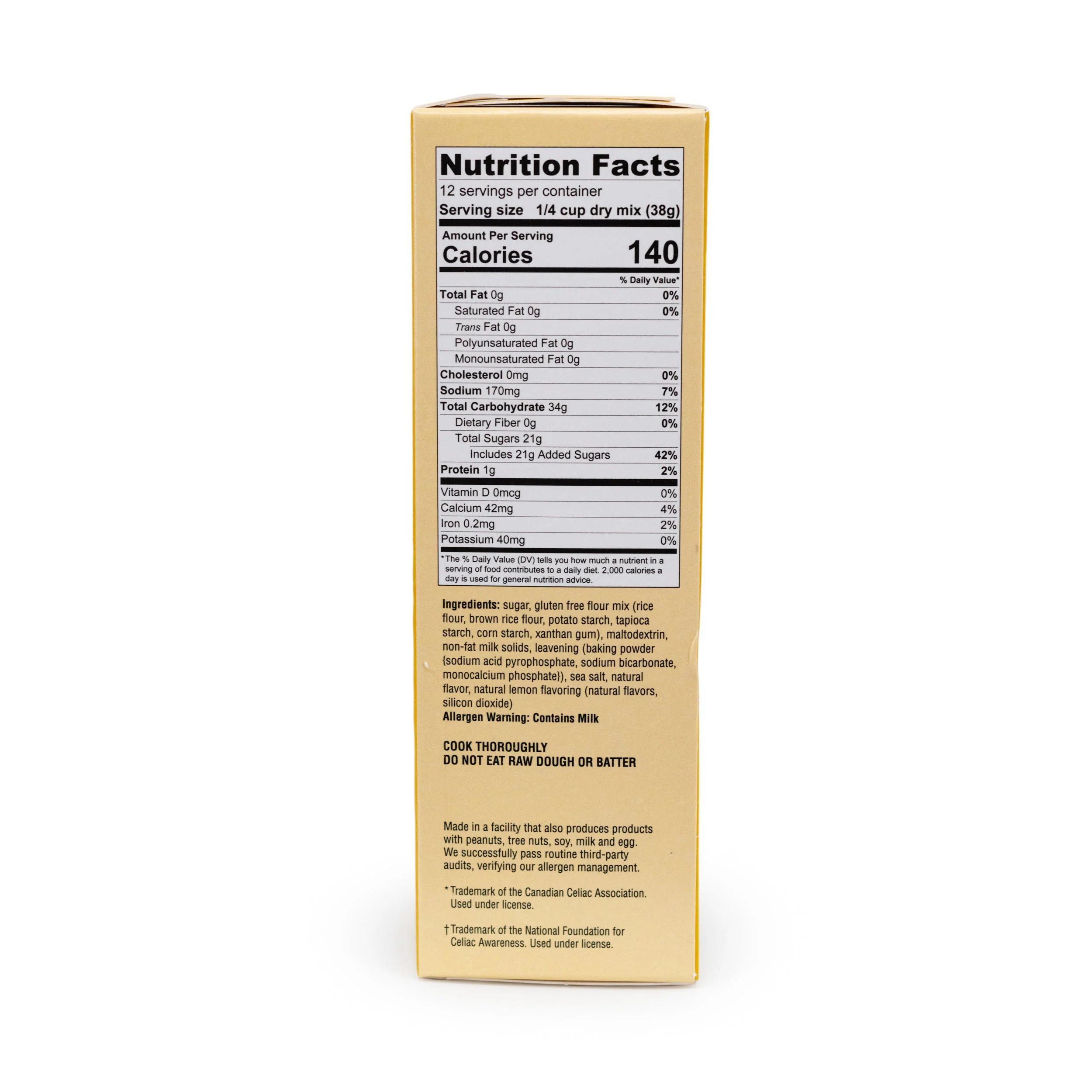 Gluten Free Lemon Cupcake Mix | Pack of 4 | 16 oz | Heartland Gourmet | 2016 - Image 4