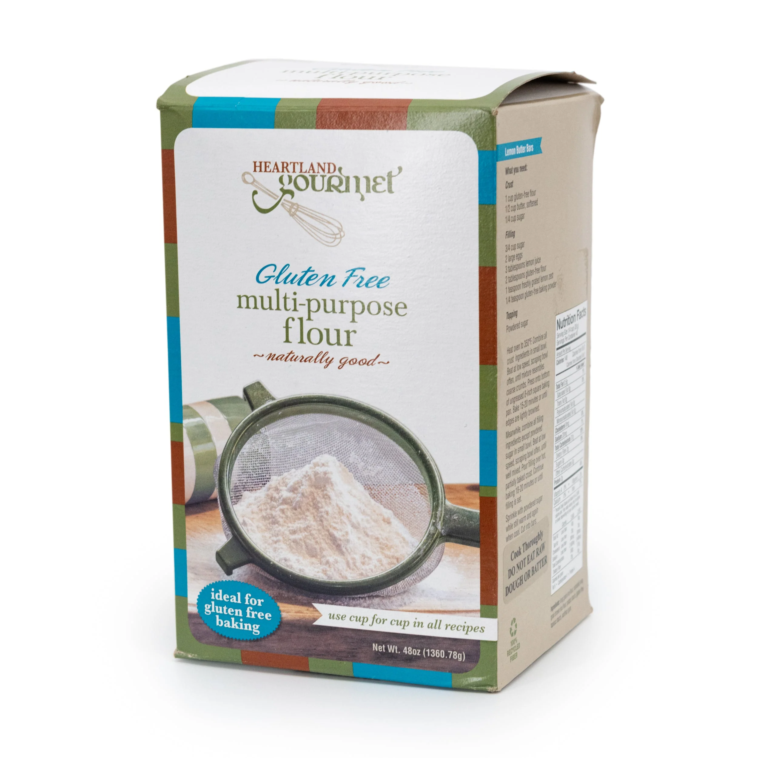 Gluten Free Multi-Purpose Flour Blend Mix | Pack of 2 | 3 lb | Heartland Gourmet | 2060 - Image 2