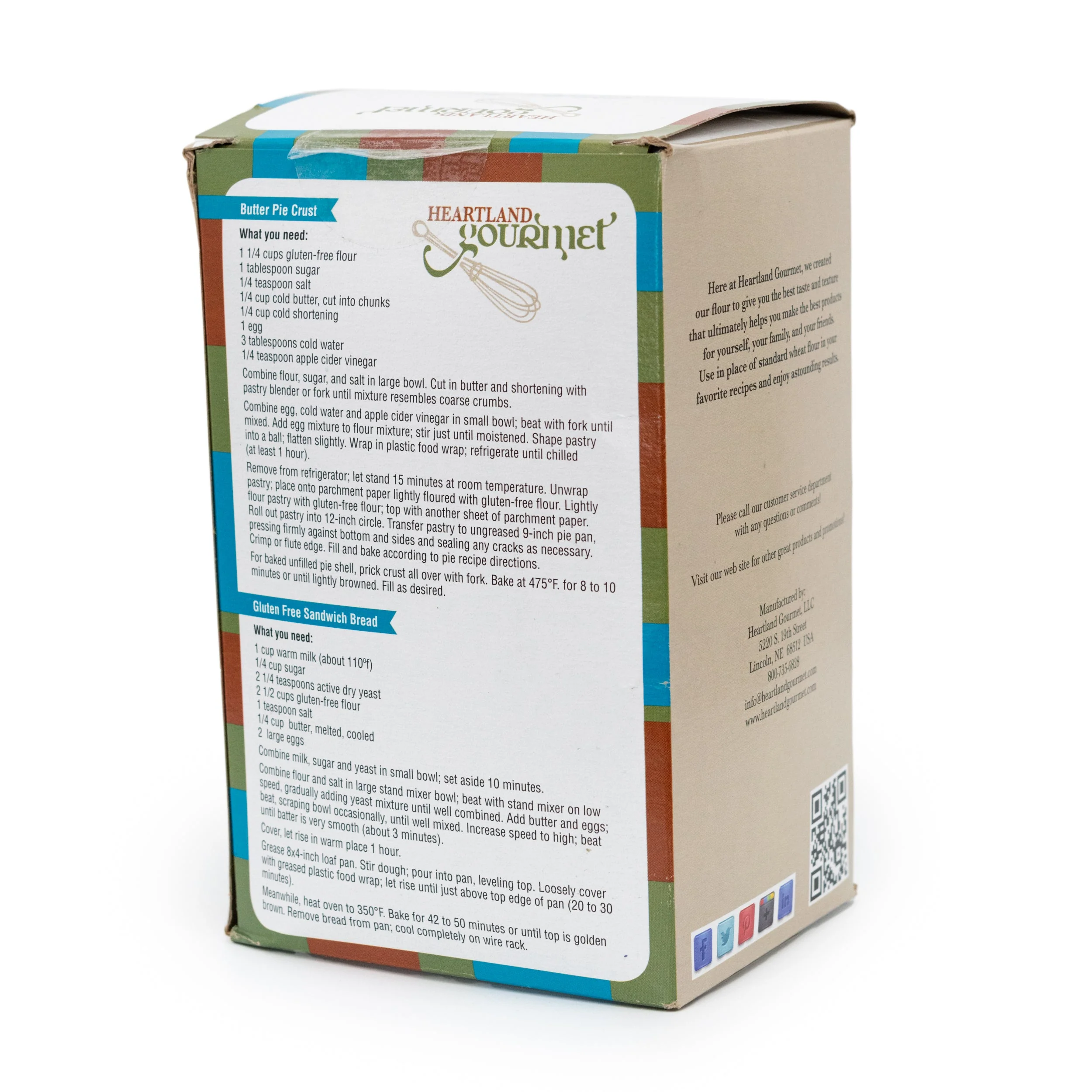 Gluten Free Multi-Purpose Flour Blend Mix | Pack of 4 | 3 lb | Heartland Gourmet | 2060 - Image 3