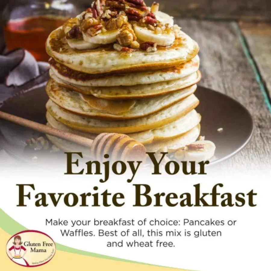 Gluten Free Pancake and Waffle Mix | Pack of 6 | 2 lb | Gluten Free Mama | 6057 - Image 12