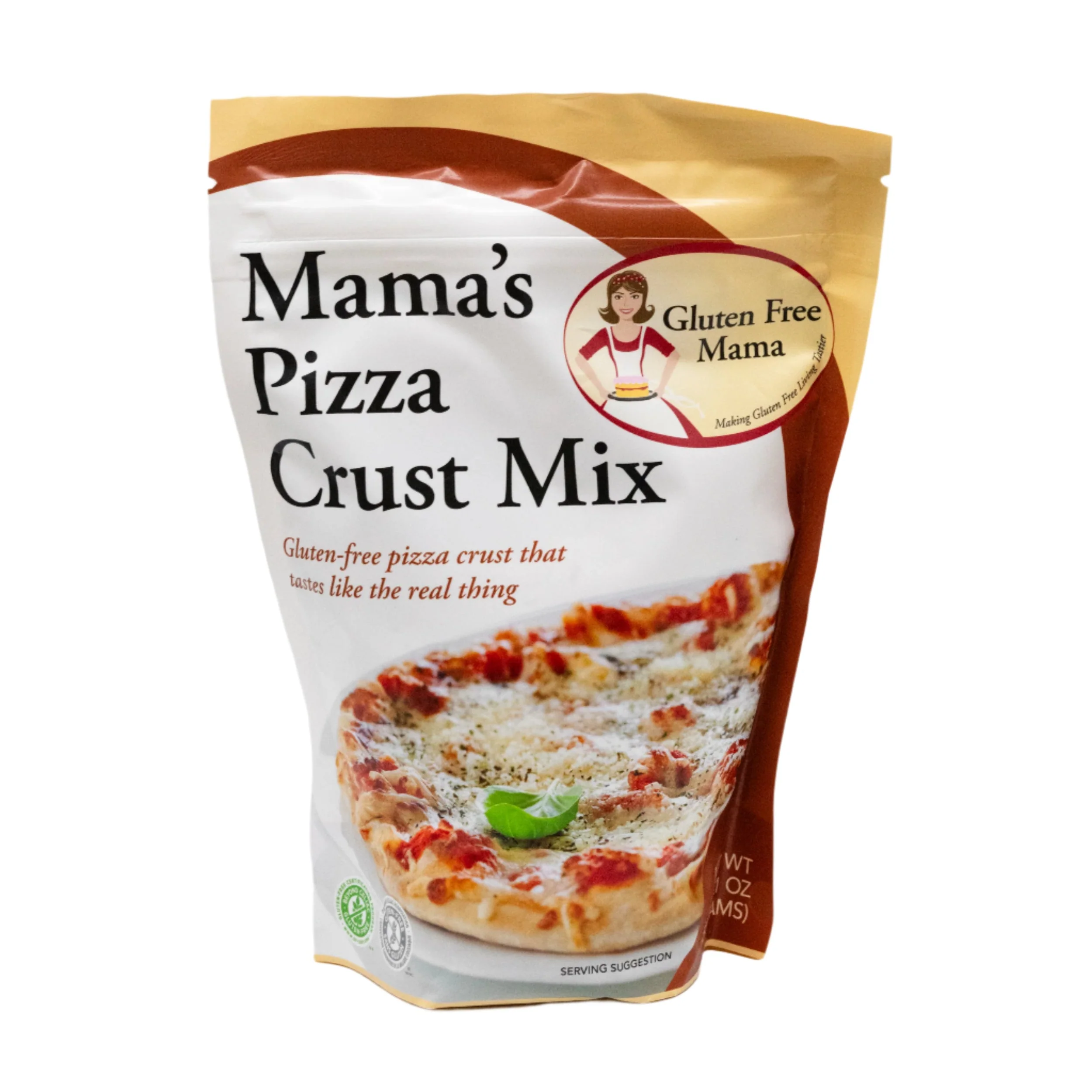 Gluten Free Pizza Crust Mix | Pack of 4 | 18 oz | Gluten Free Mama | 6058 - Image 2