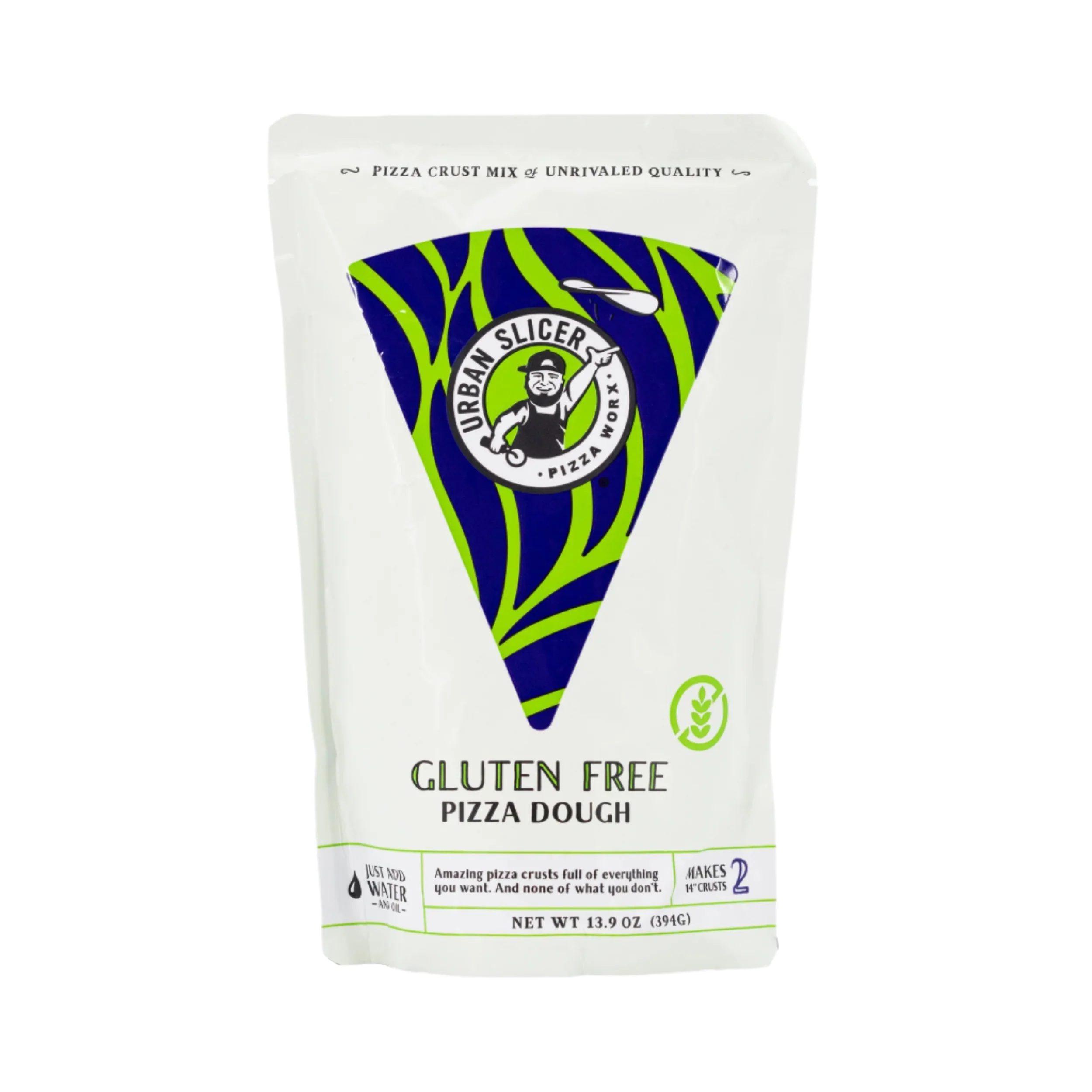Gluten Free Pizza Dough | Pack of 2 | 13.9 oz | Urban Slicer Pizza Worx - Image 2