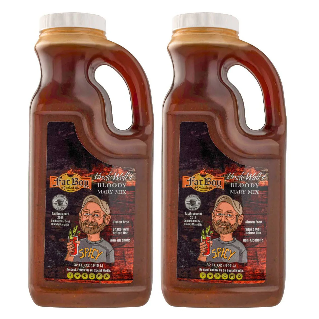 Gluten Free Uncle Walt’s Bloody Mary Mix | Pack of 2 - Image 2