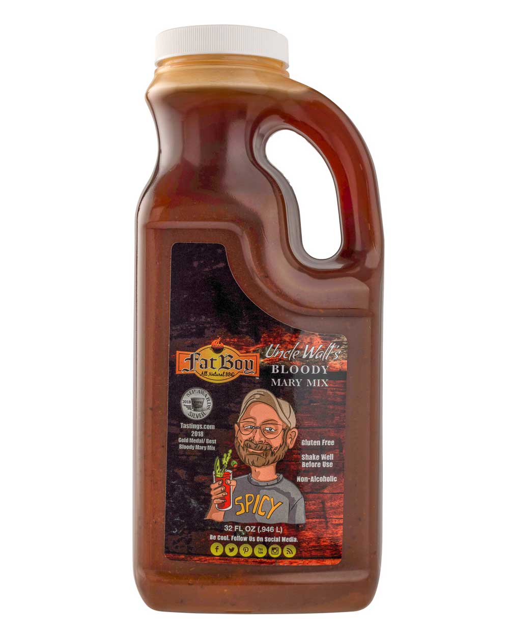 Gluten Free Uncle Walt’s Bloody Mary Mix | Pack of 6 - Image 5