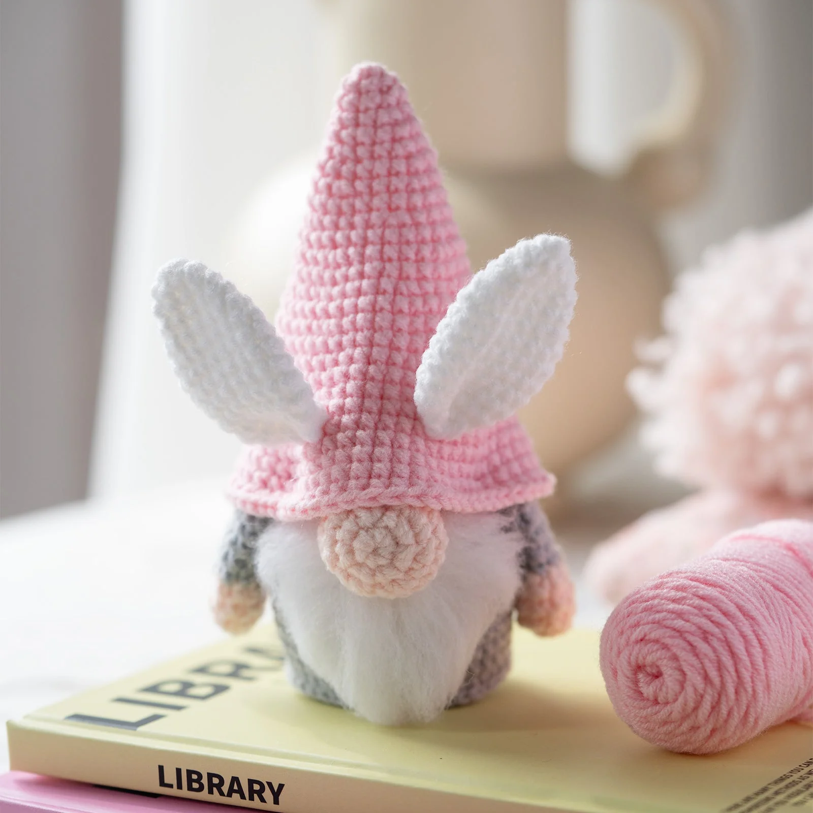 Gnomes Amigurumi DIY Crochet Kit Wizardi F07N8-M174 - Image 4