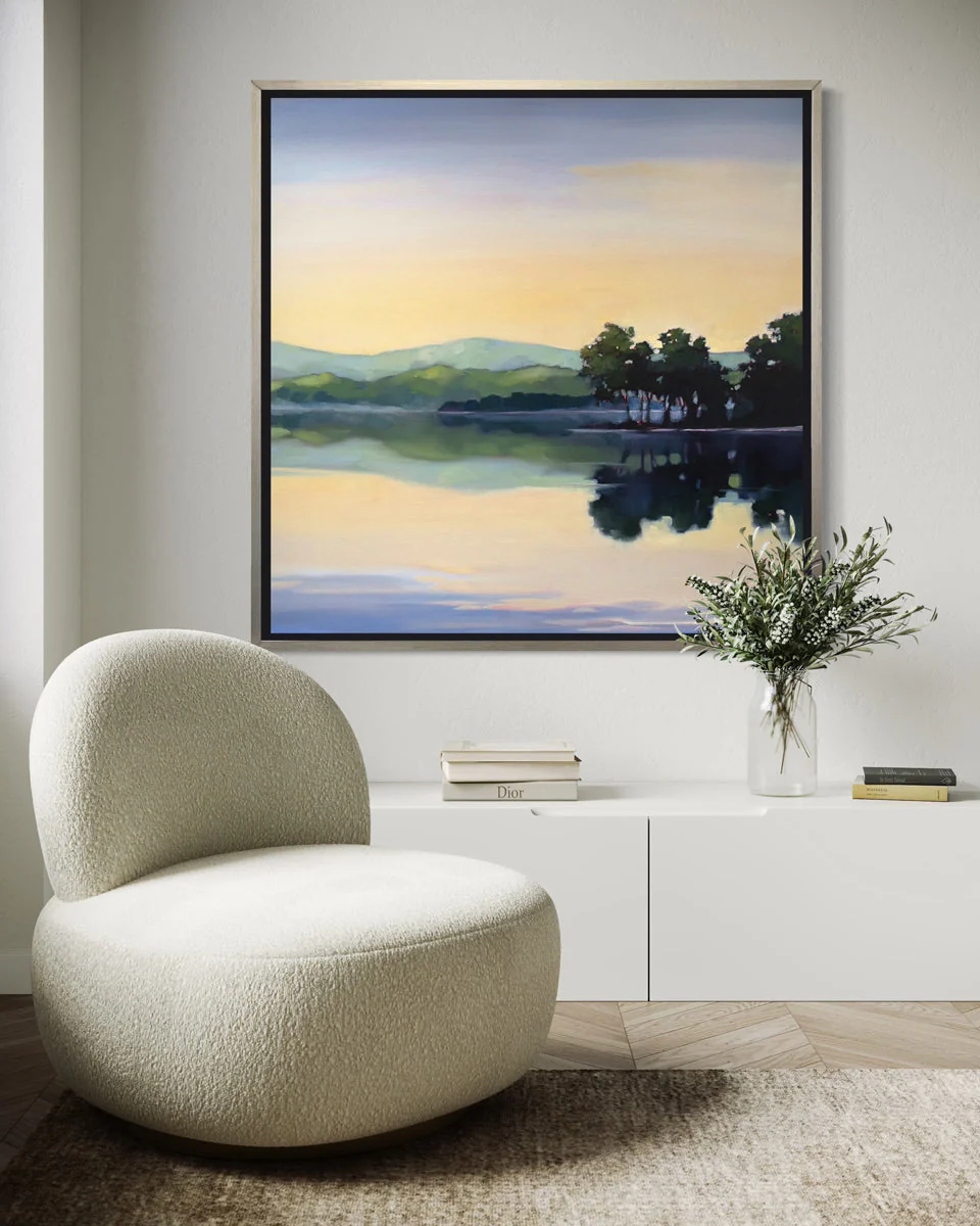 Gold Lake - Open Edition Canvas Print - Image 2