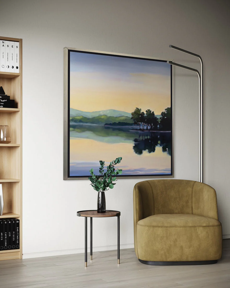 Gold Lake - Open Edition Canvas Print - Image 3
