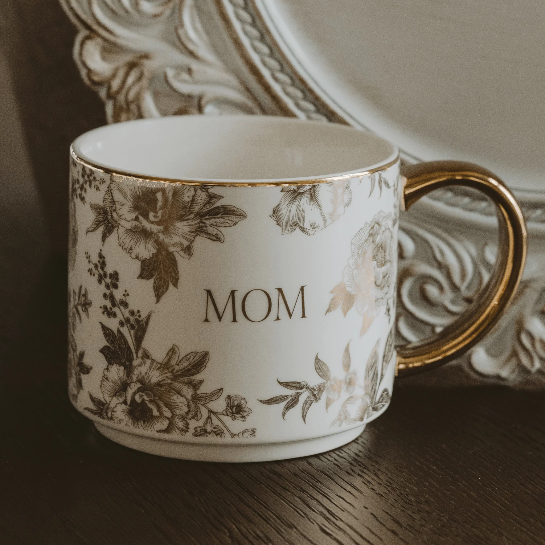 Gold Mom 14 oz Coffee Mug - Image 2