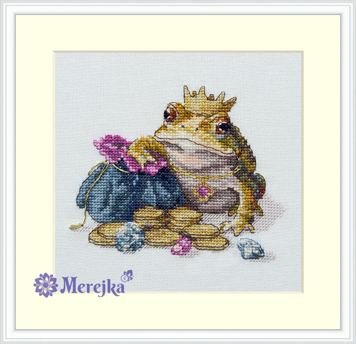 Golden Toad K-280A Counted Cross-Stitch Kit - Image 10