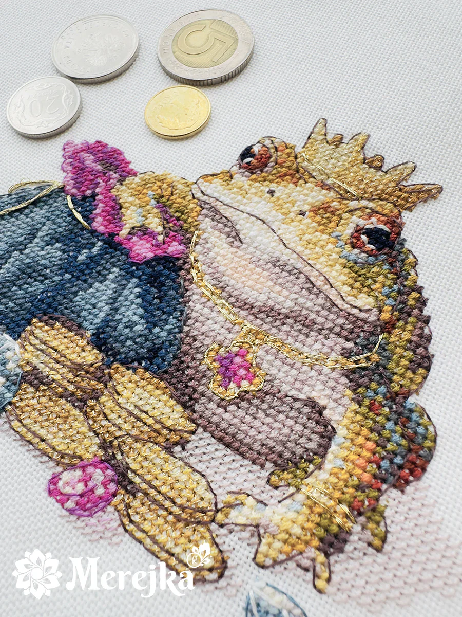 Golden Toad K-280A Counted Cross-Stitch Kit - Image 3