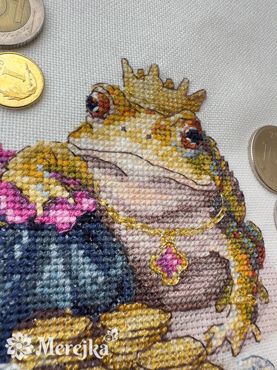 Golden Toad K-280A Counted Cross-Stitch Kit - Image 5