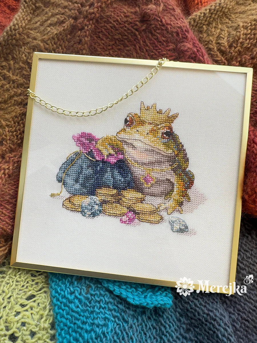 Golden Toad K-280A Counted Cross-Stitch Kit - Image 8