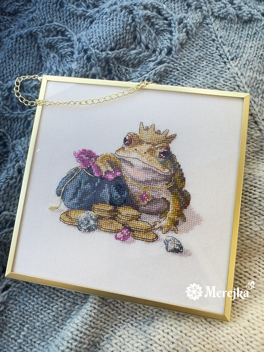 Golden Toad K-280A Counted Cross-Stitch Kit - Image 9