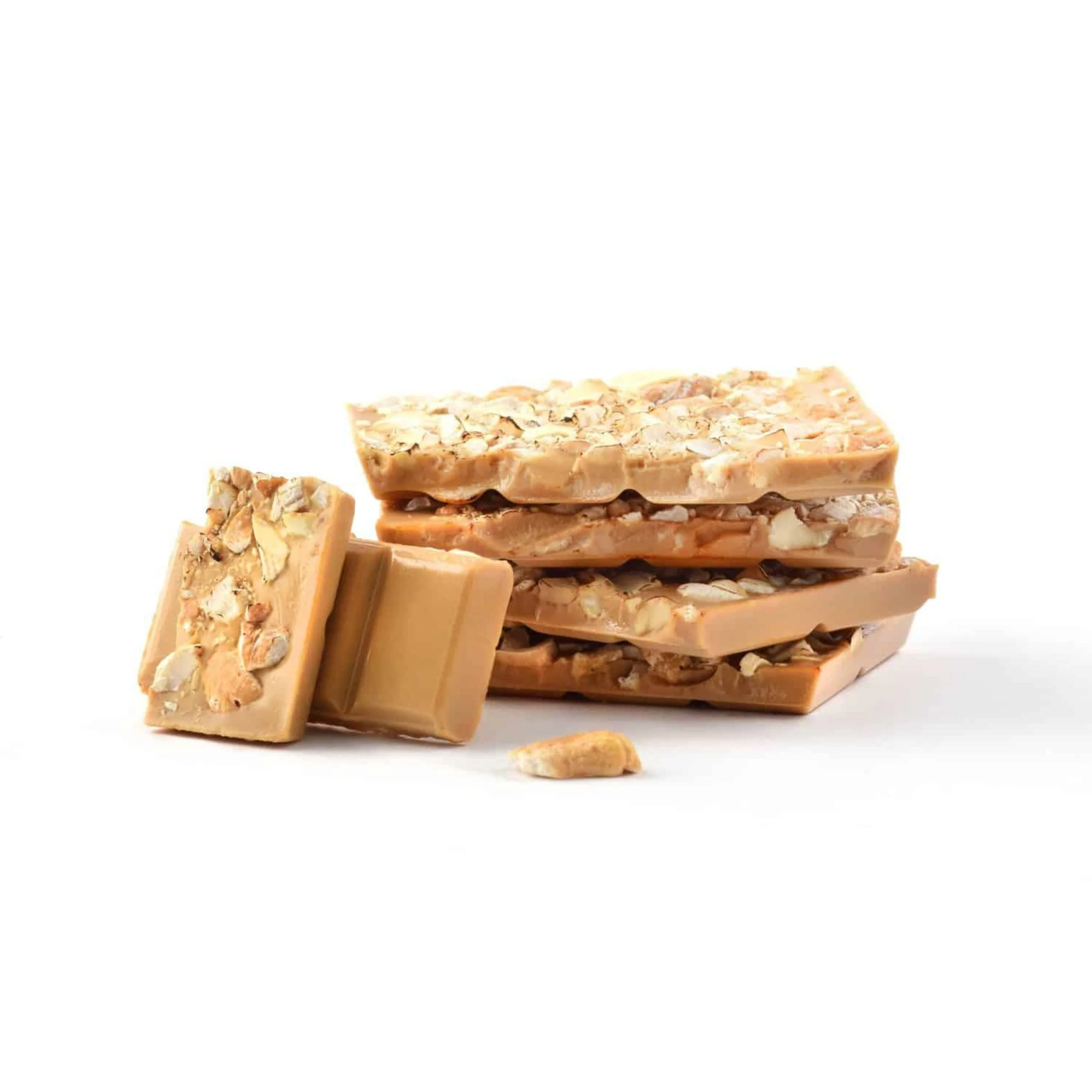 Gourmet Caramelized White Chocolate Bar with Salted Cashews | Lulubee Artisanal Chocolates - Image 3