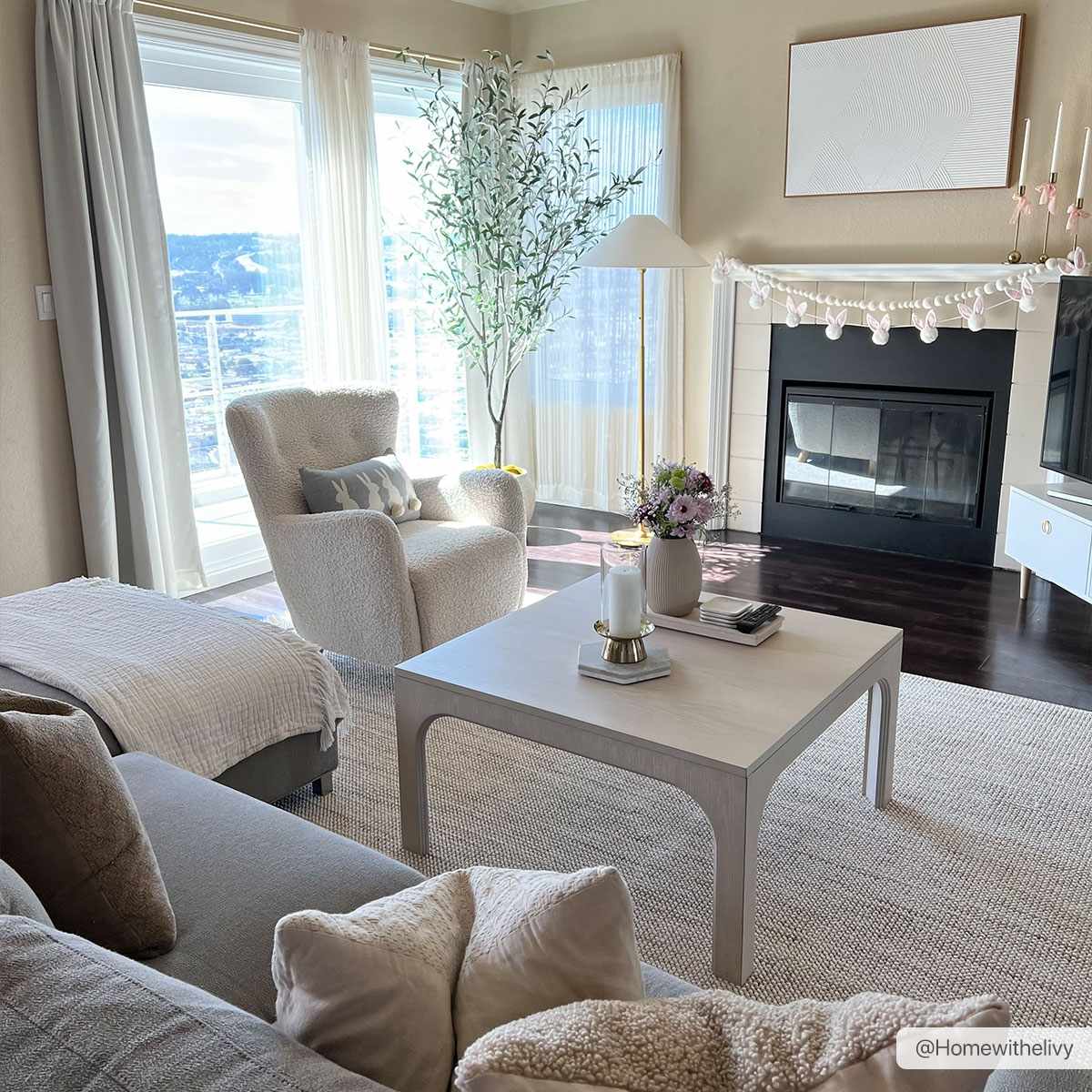 Gowan Beige Area Rug - Image 11