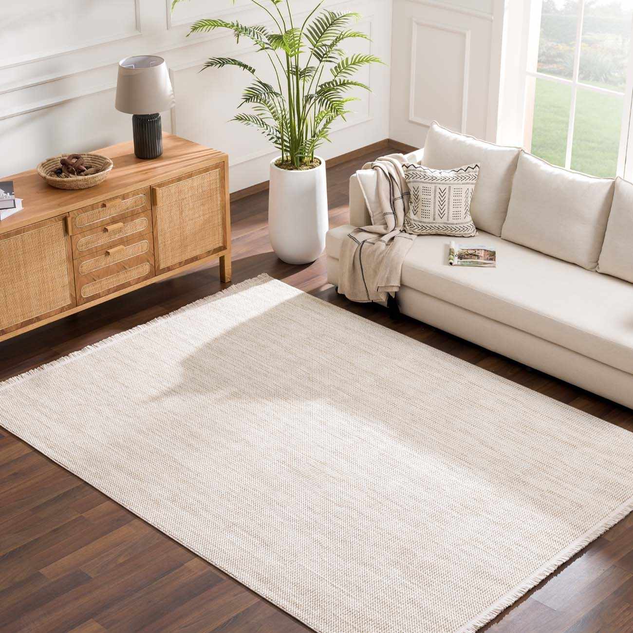 Gowan Beige Area Rug - Image 19