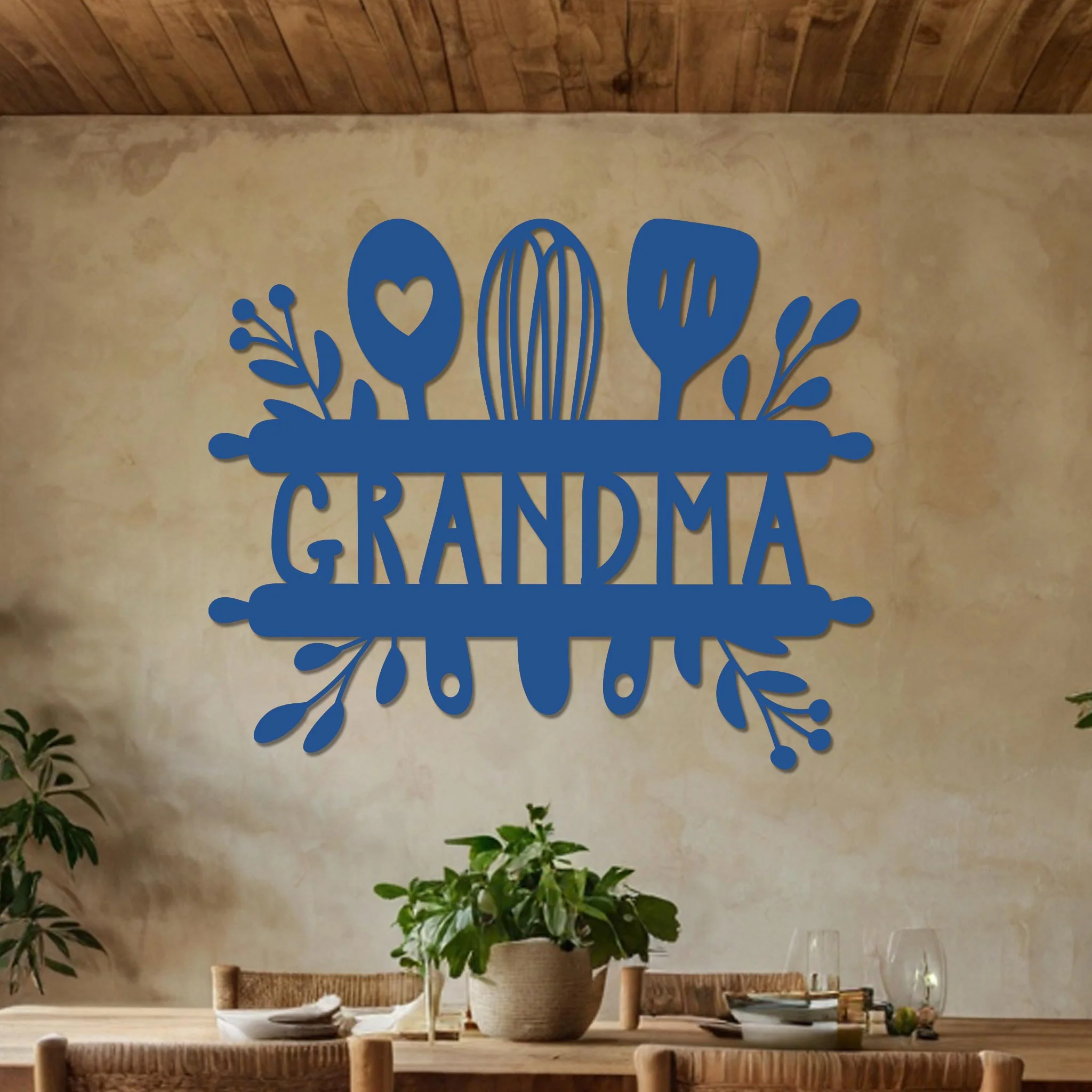 Grandma Sign w Kitchen Utensils - Image 3