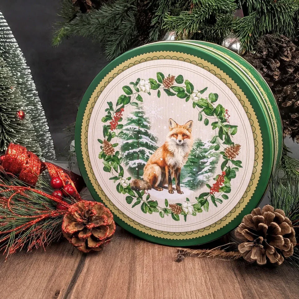 Grandma's Fruitcake in Holiday Tin | 2 lb | Beatrice Bakery - Image 2