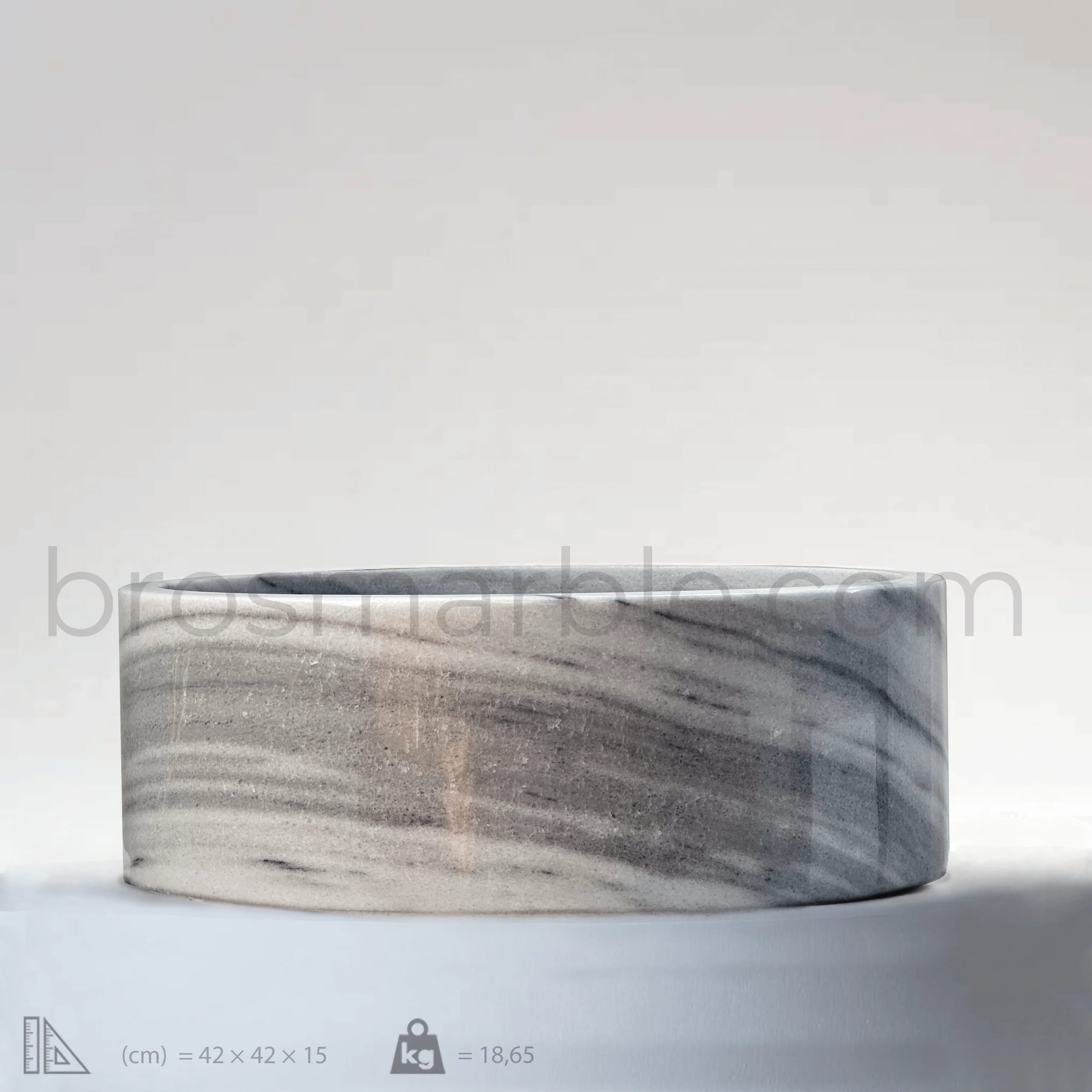 Gray Marble Sink - Image 3
