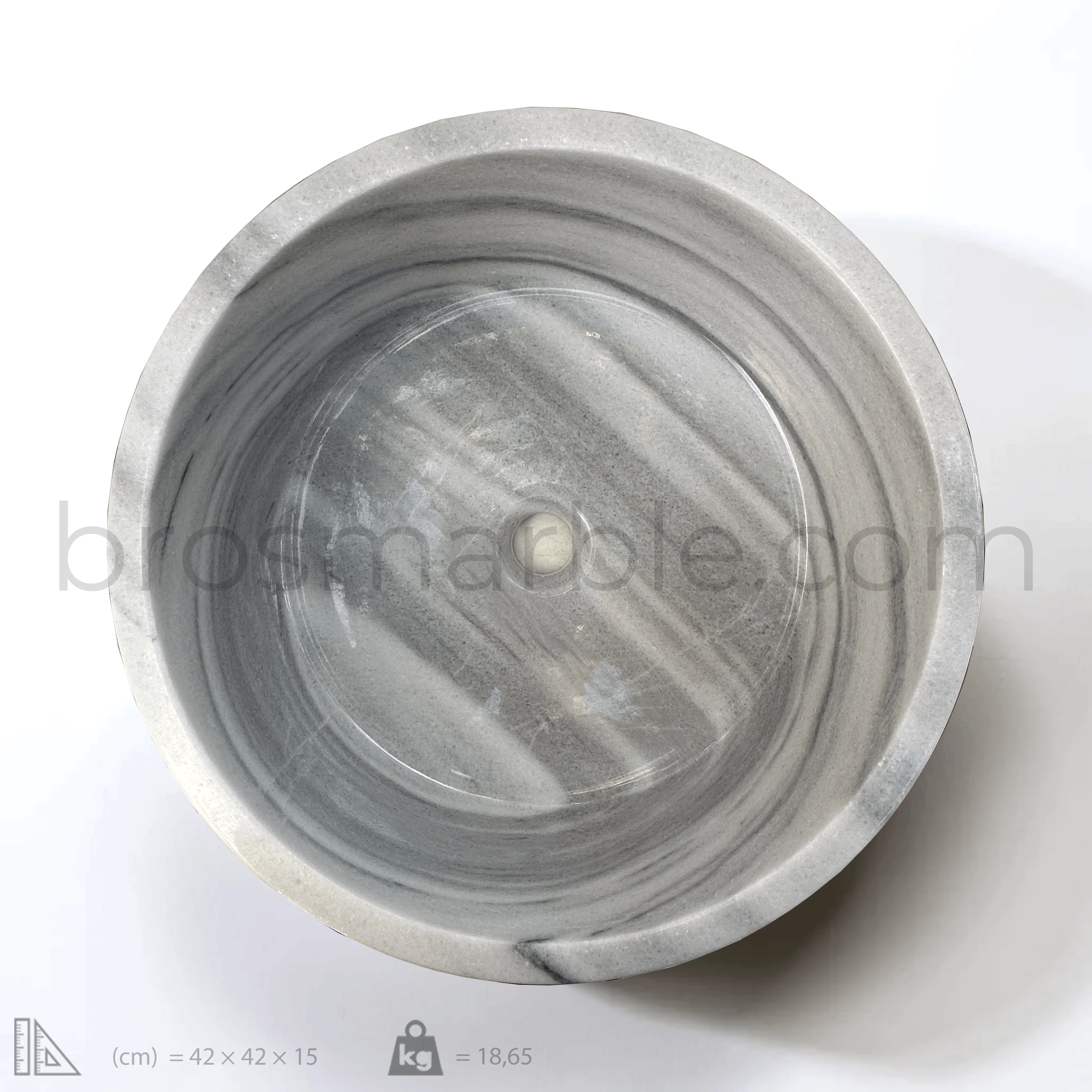 Gray Marble Sink - Image 5