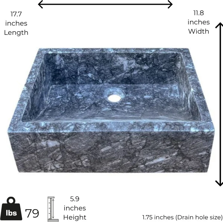 Gray Marble Sink - Image 2