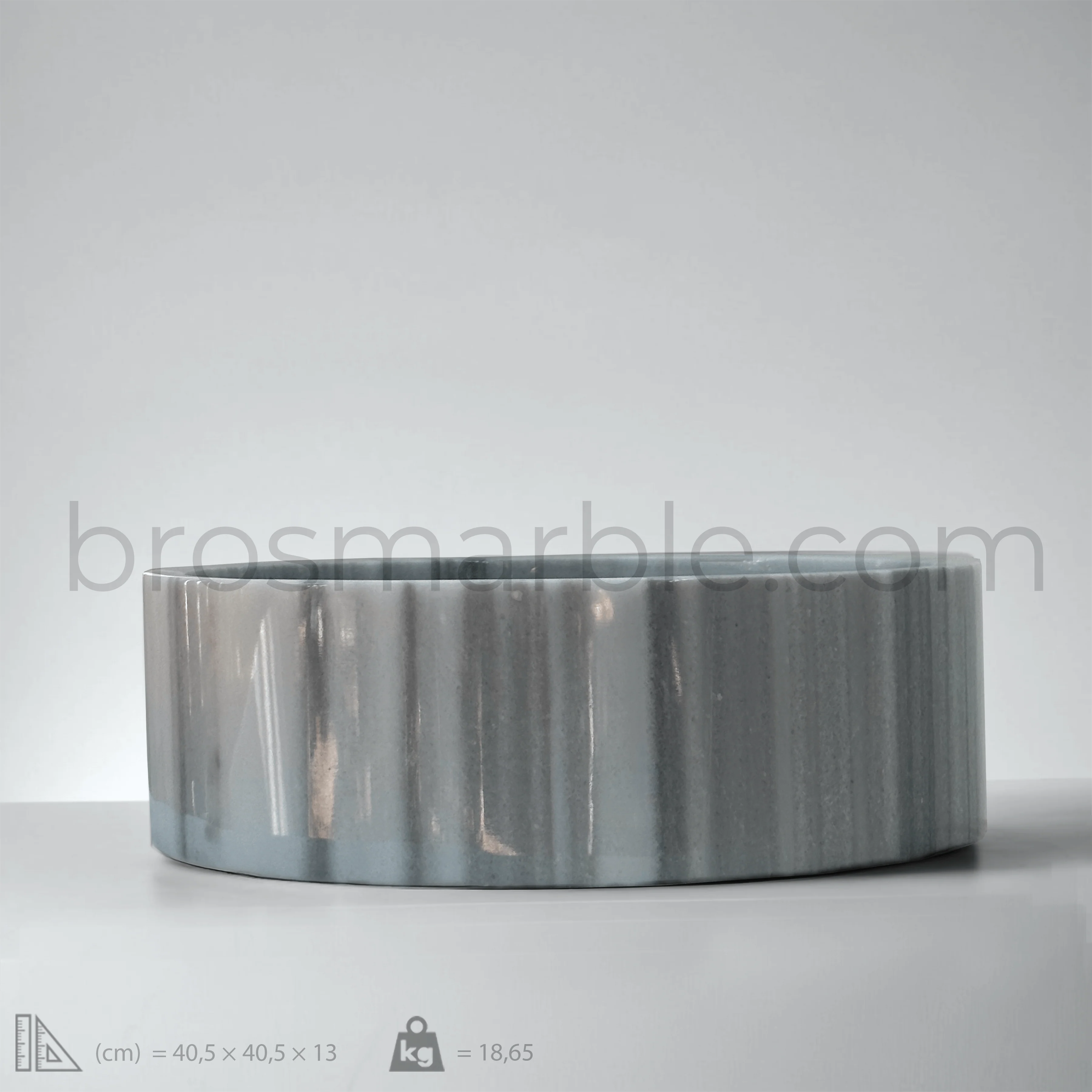 Gray Marble Sink - Image 3