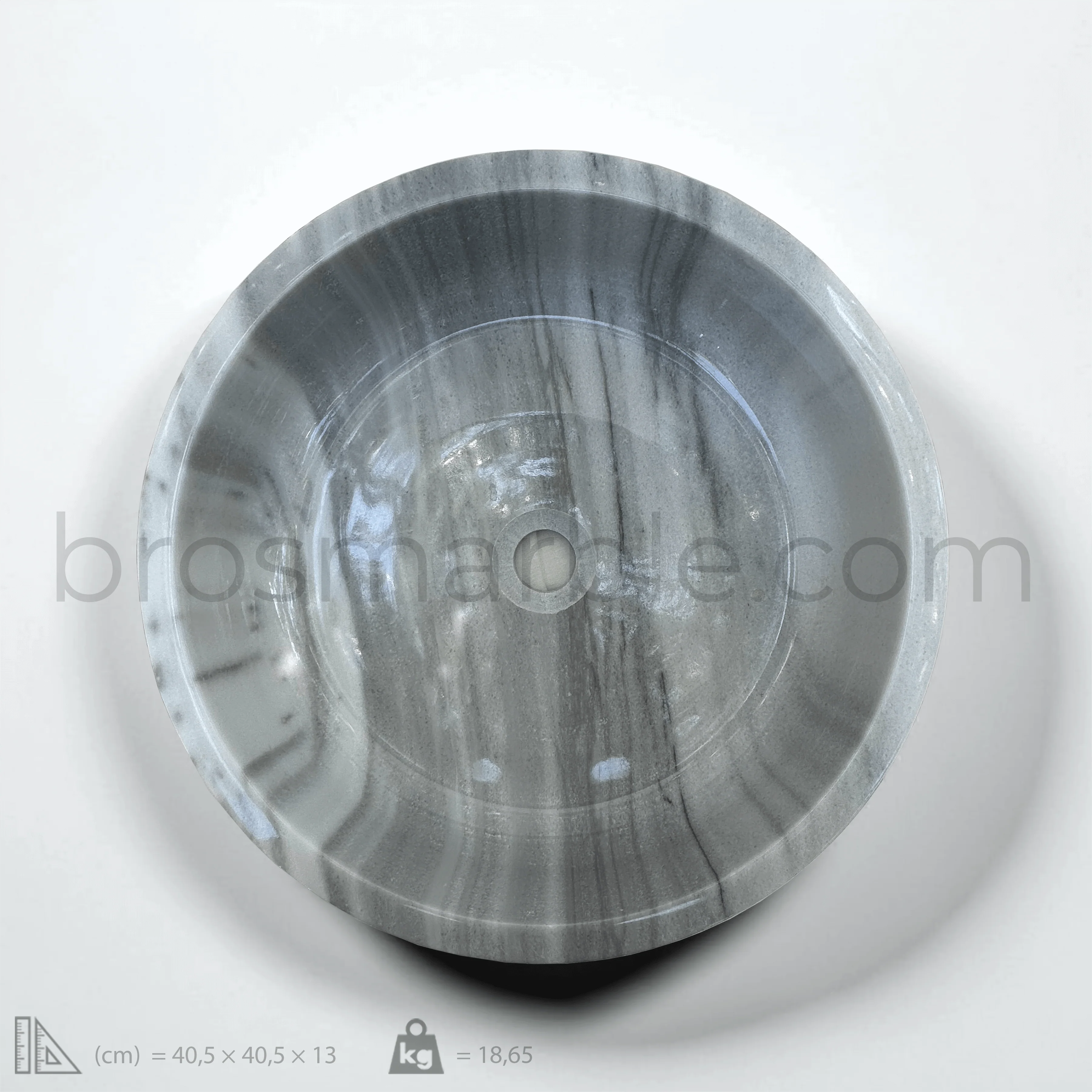 Gray Marble Sink - Image 5