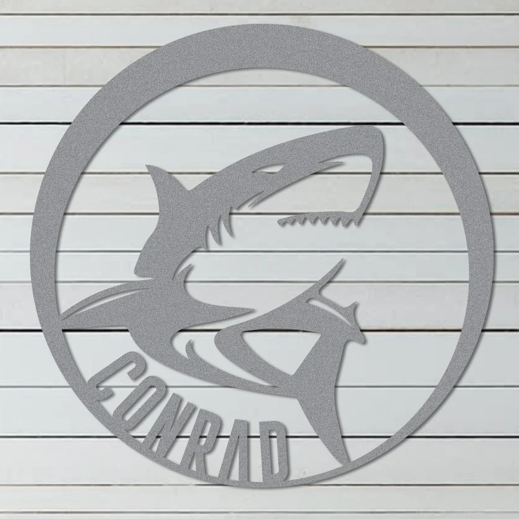 Great White Shark Name Sign - Image 3