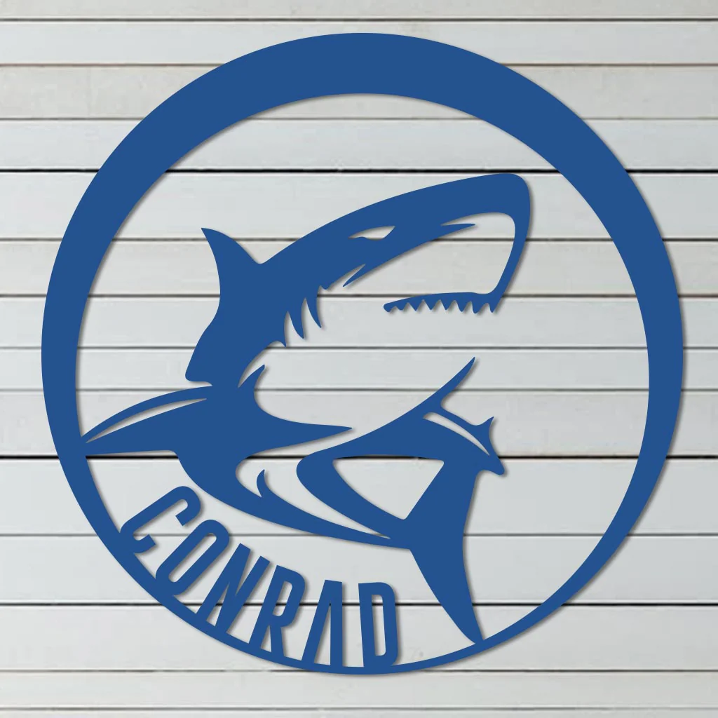 Great White Shark Name Sign - Image 4