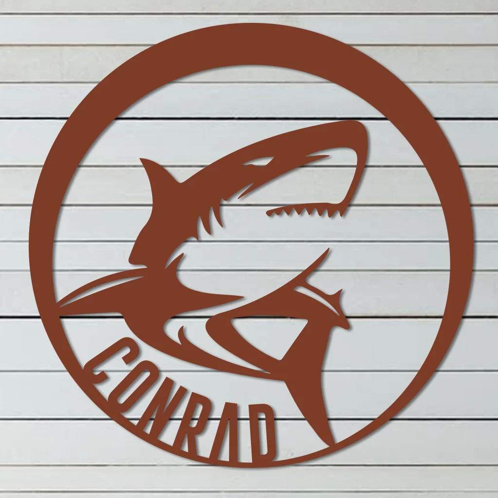 Great White Shark Name Sign - Image 6