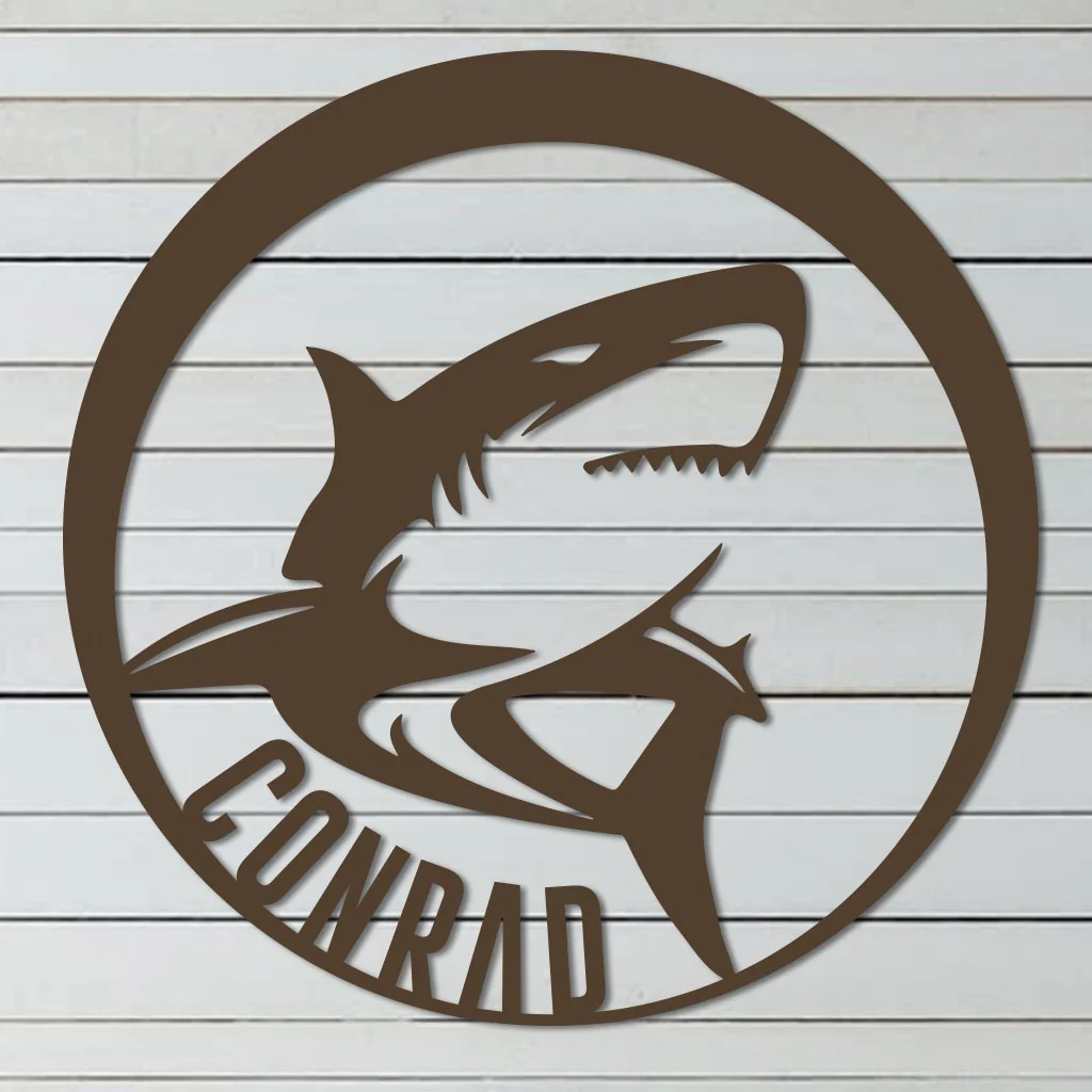 Great White Shark Name Sign - Image 7
