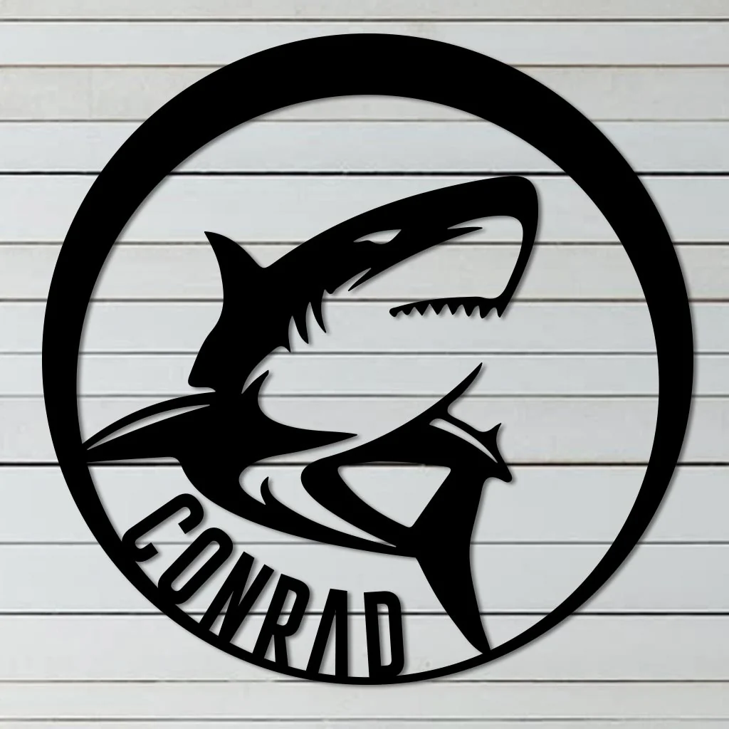 Great White Shark Name Sign - Image 8