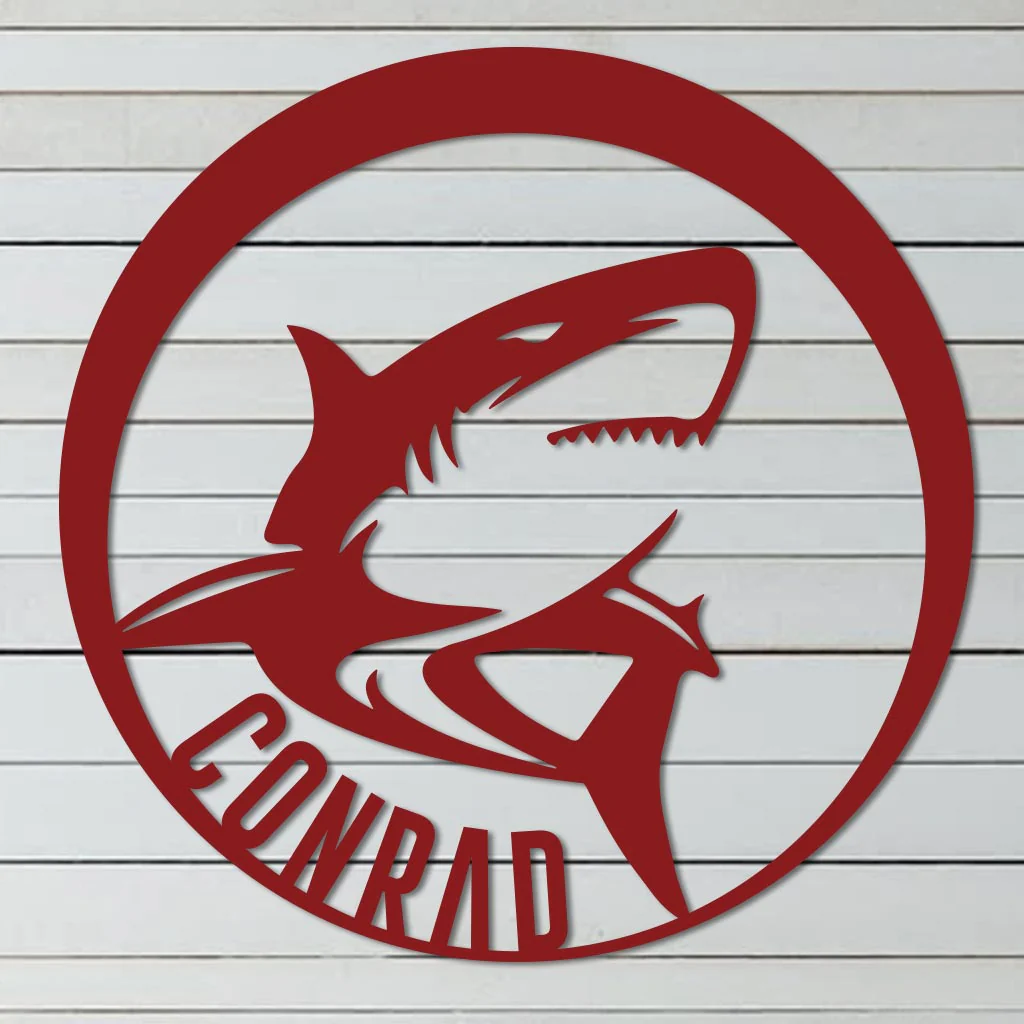 Great White Shark Name Sign - Image 9