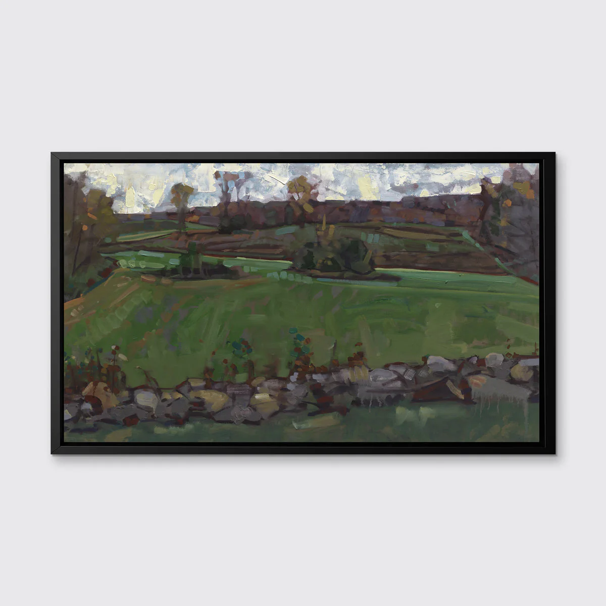Green Meadow - Open Edition Canvas Print - Image 4