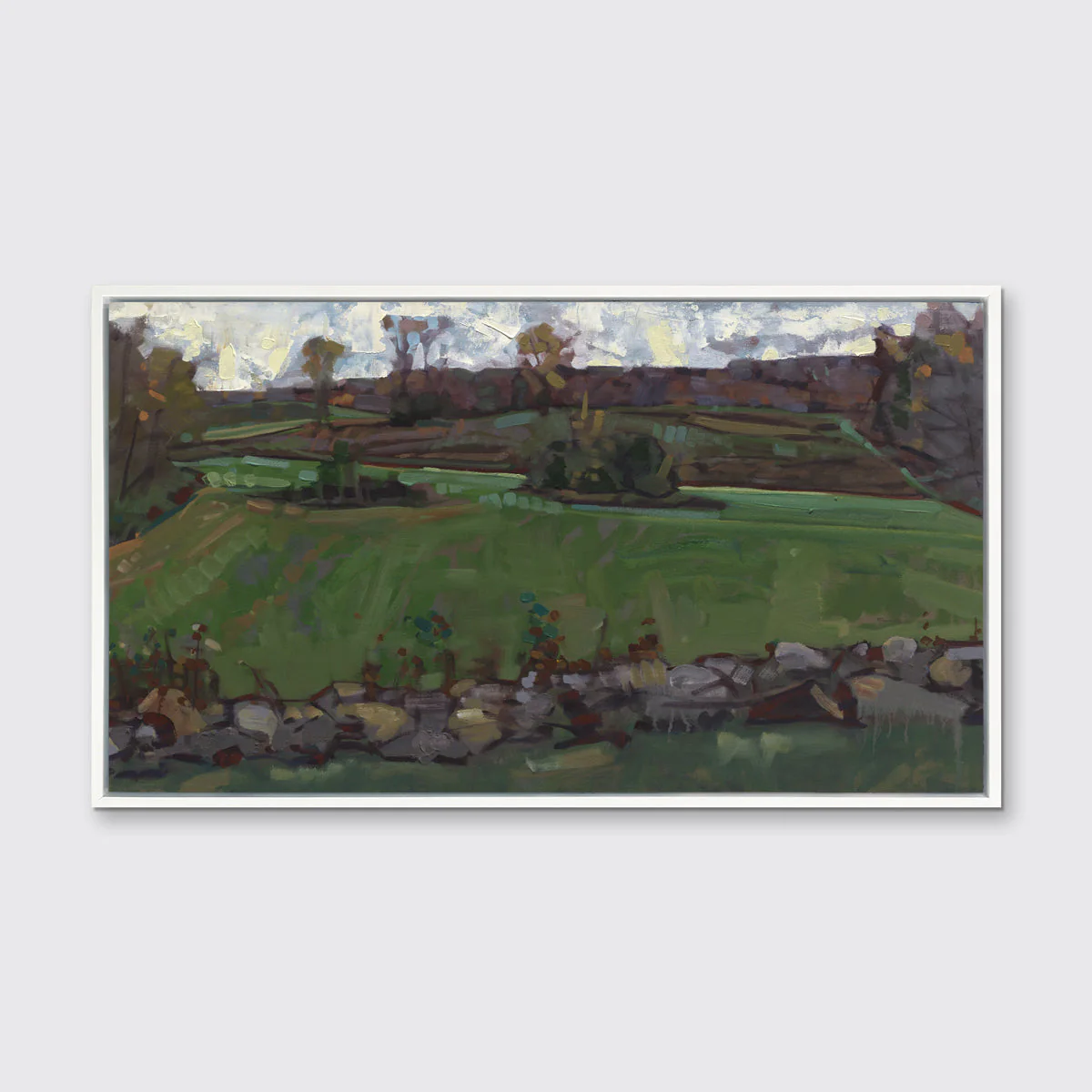 Green Meadow - Open Edition Canvas Print - Image 5