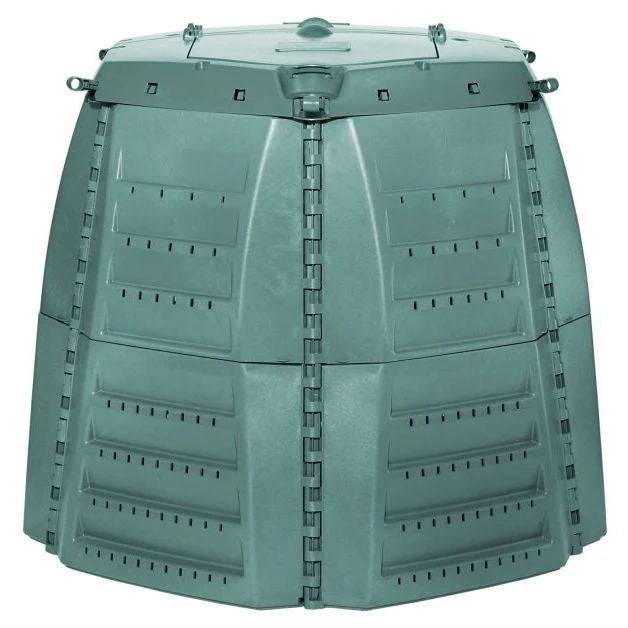 Green Recycled Plastic 267 Gallon Compost Bin for Home Composting - Image 2