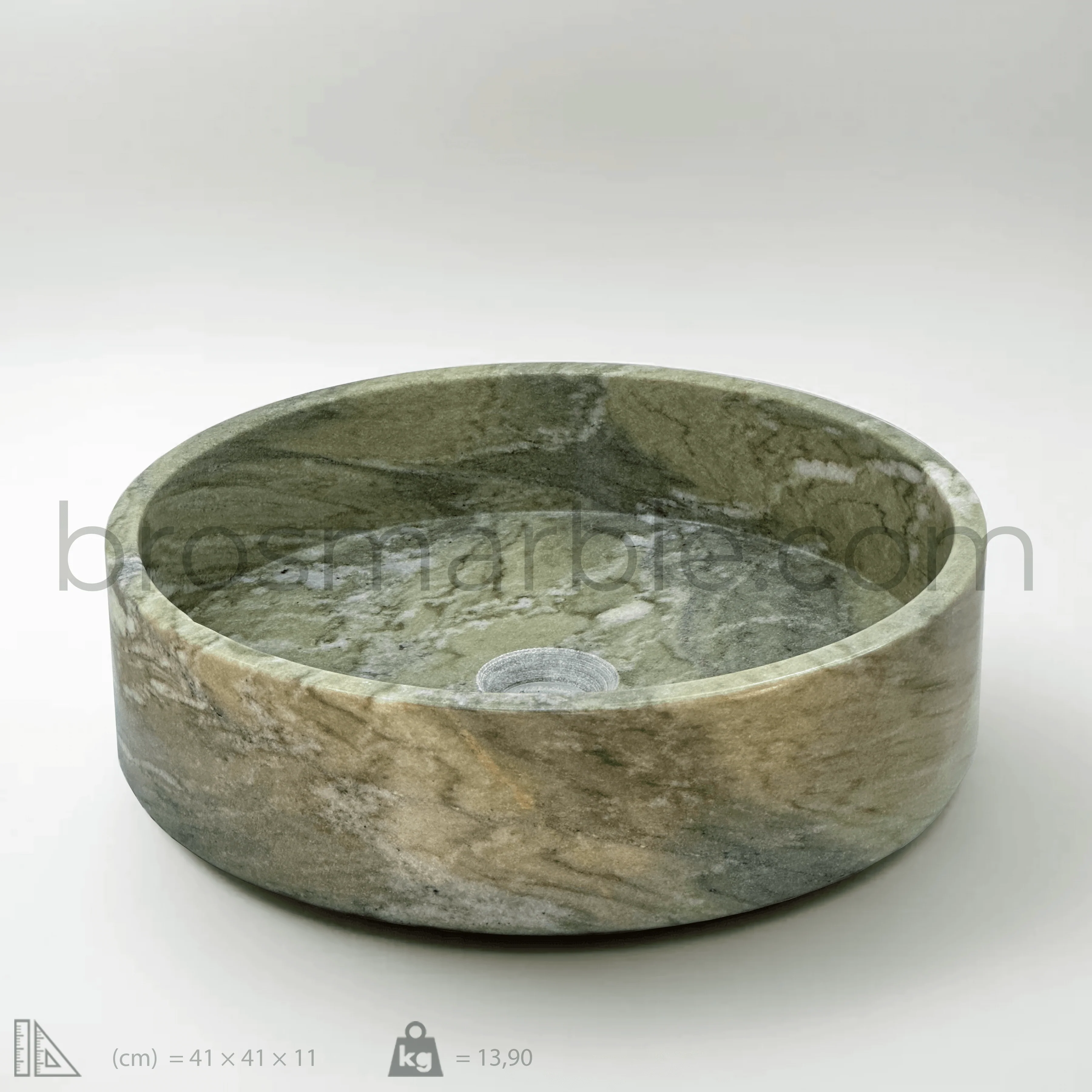 Green Vessel Sink - Image 3