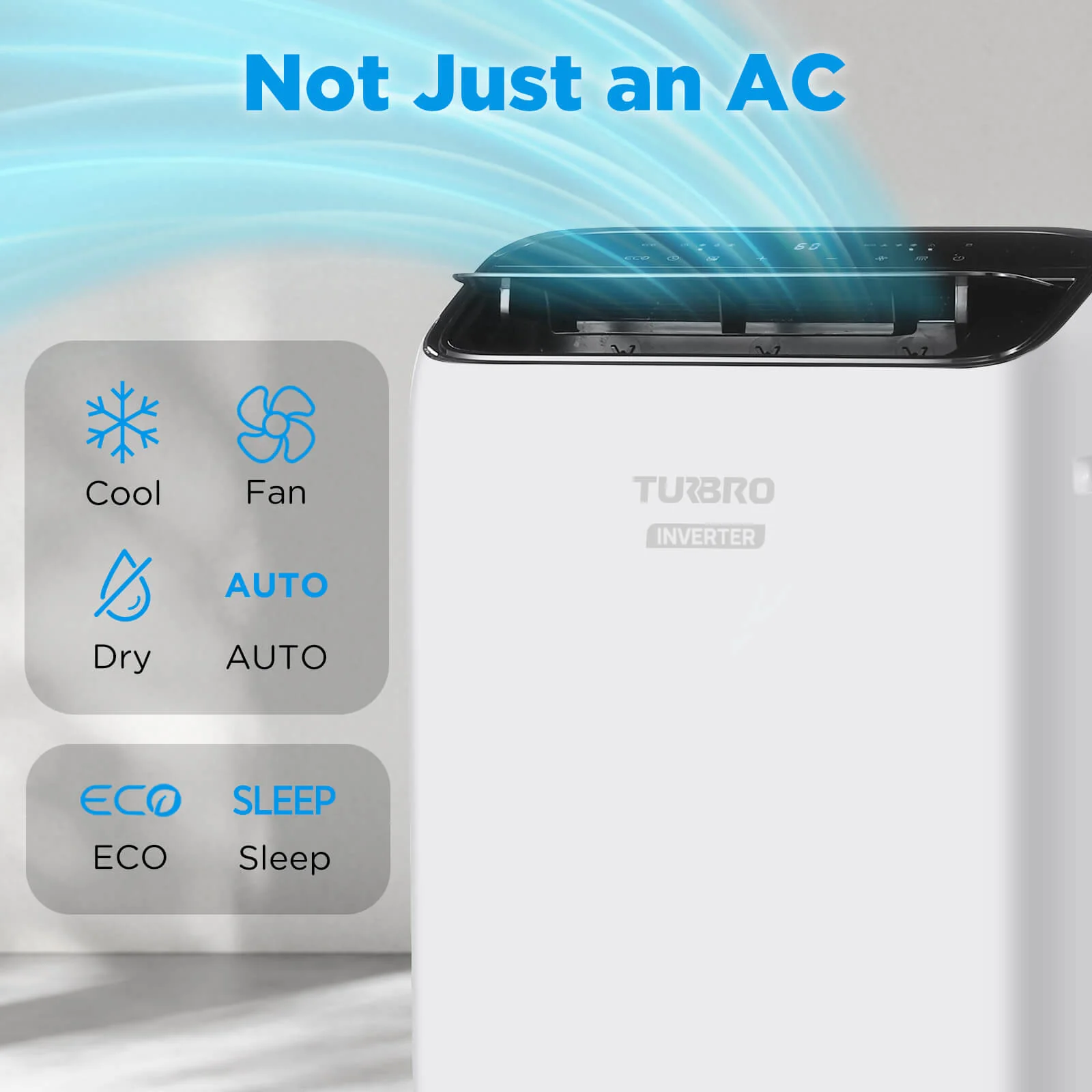 Greenland 14,000 BTU Inverter Portable Air Conditioner - Image 5
