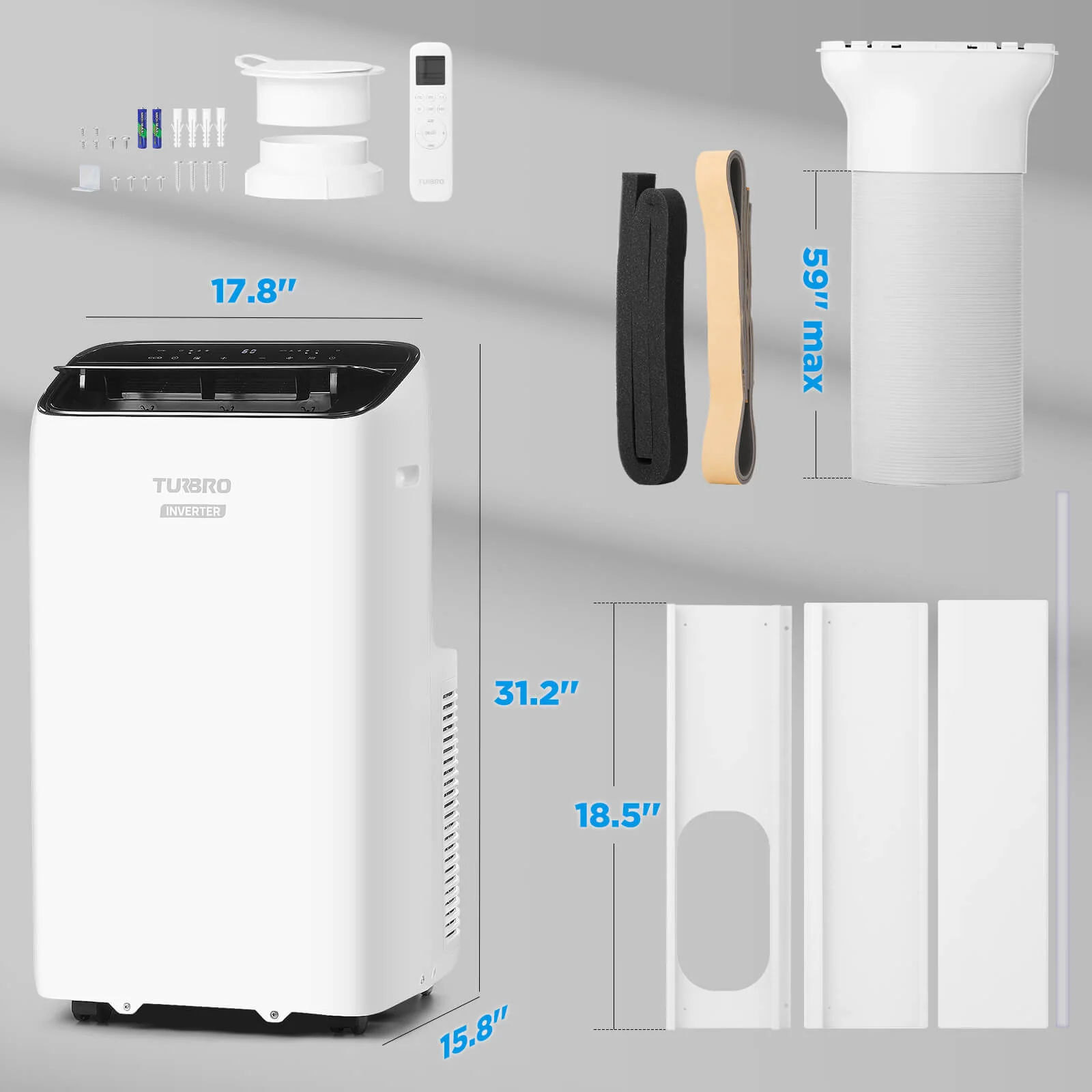 Greenland 14,000 BTU Inverter Portable Air Conditioner - Image 6